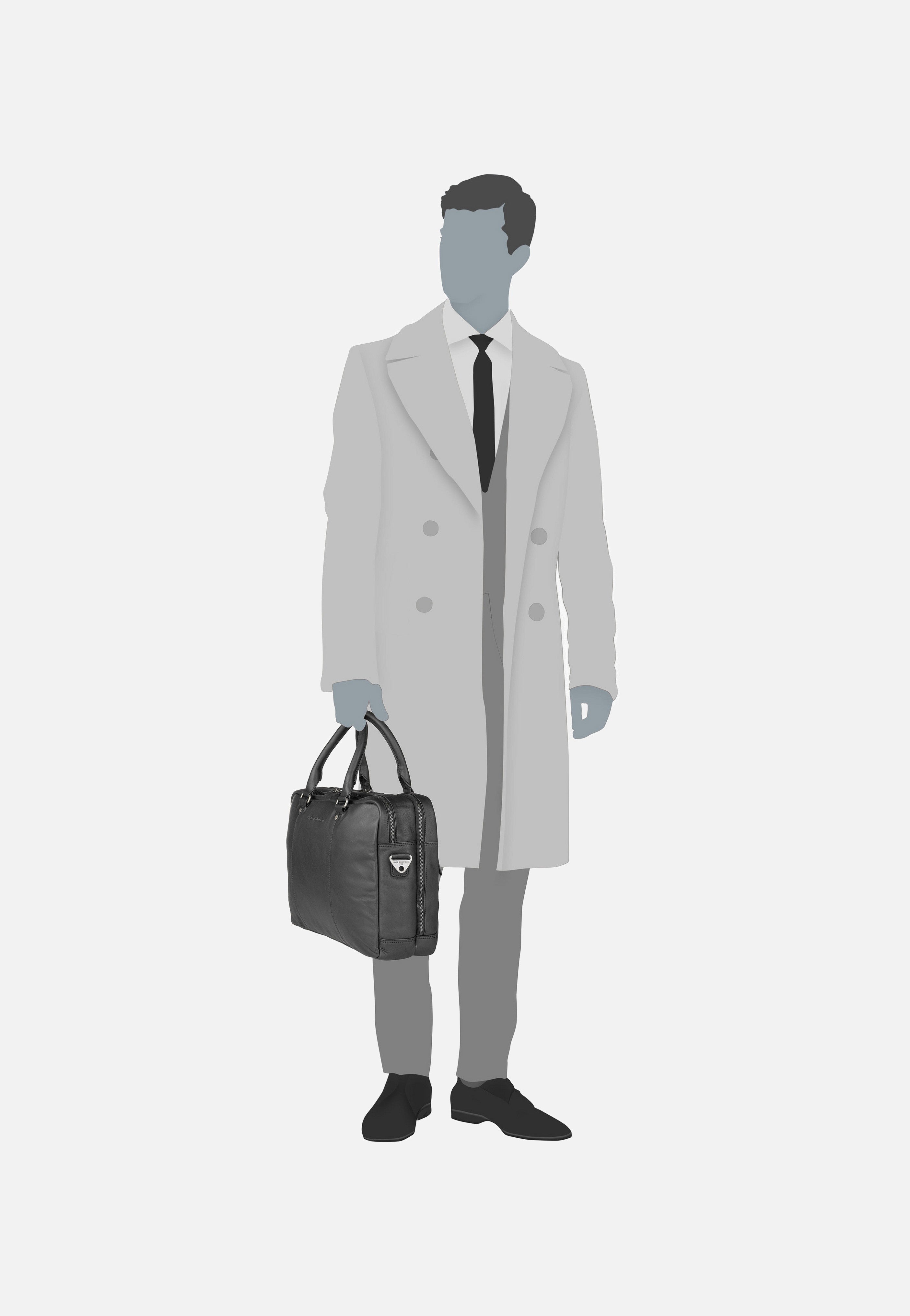 The Chesterfield Brand - Boston 1086 Black - Briefcase | Men-Image