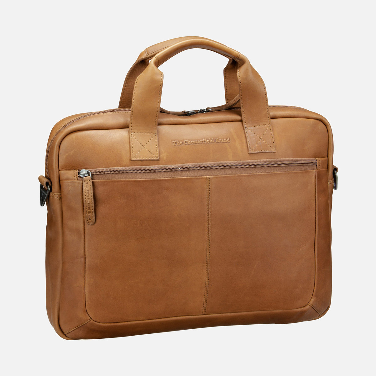 The Chesterfield Brand Calvi 1033 Cognac - Briefcase | Sakoi