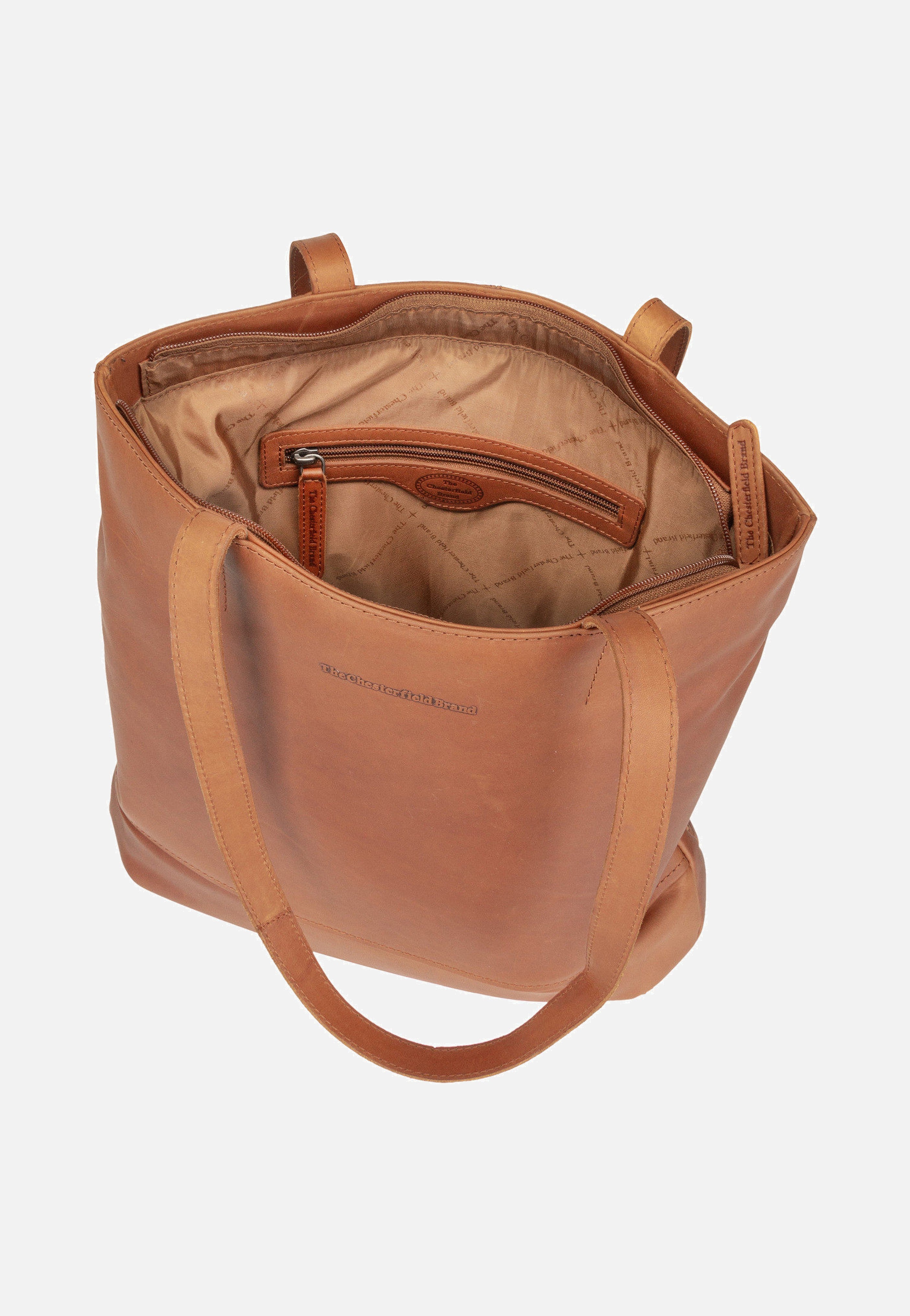 The Chesterfield Brand Emilia 0210 Cognac Shopper  