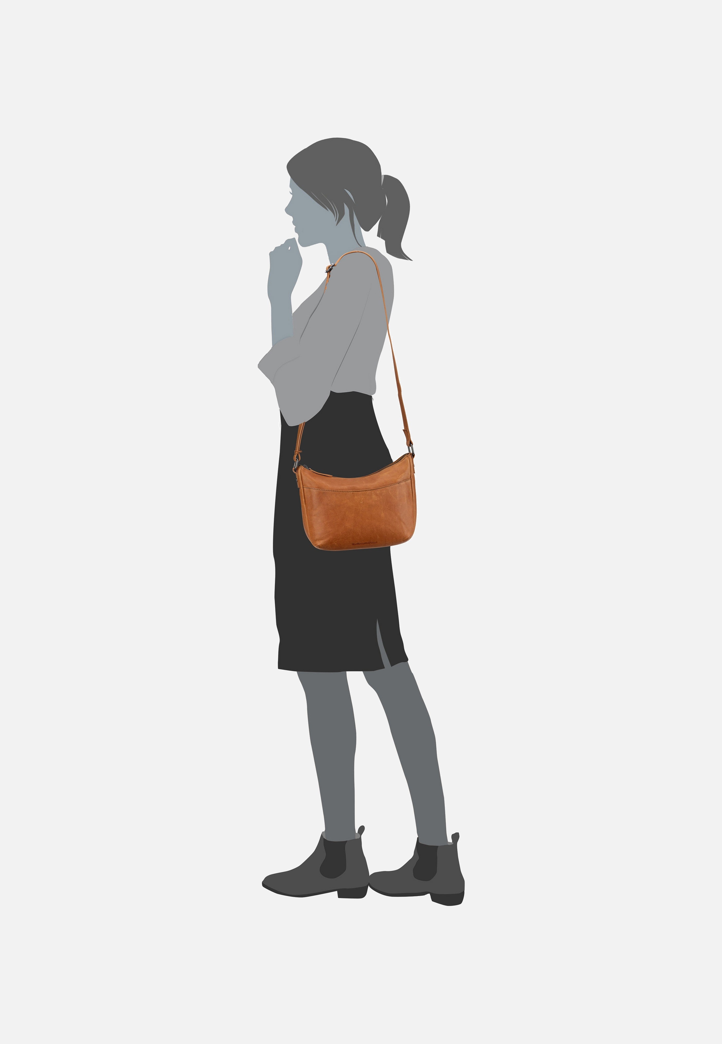 The Chesterfield Brand - Henderson 1309 Cognac - Pouch Bag | Women-Image