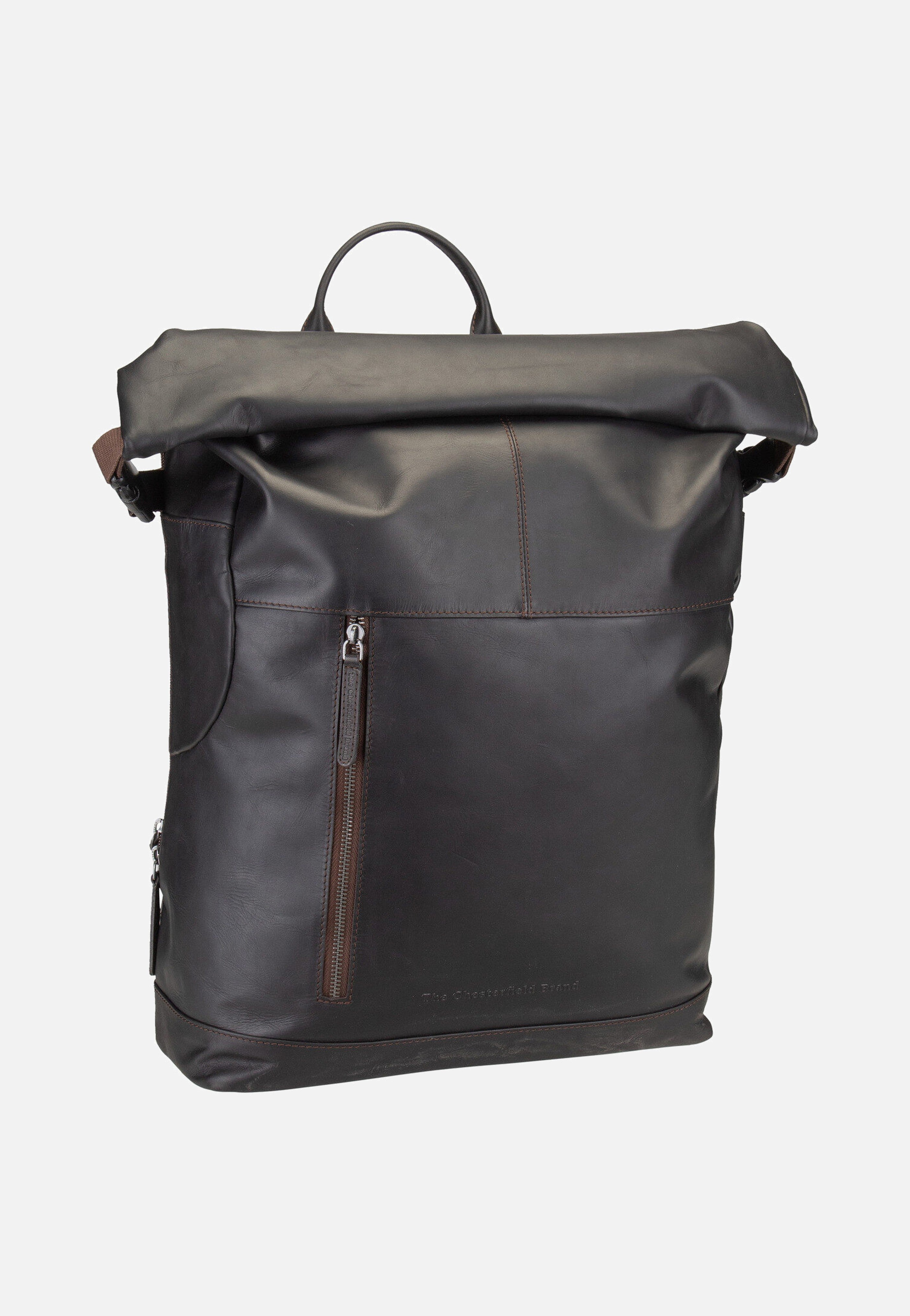 The Chesterfield Brand - Liverpool 0309 Brown - Rolltop Backpack | Men-Image