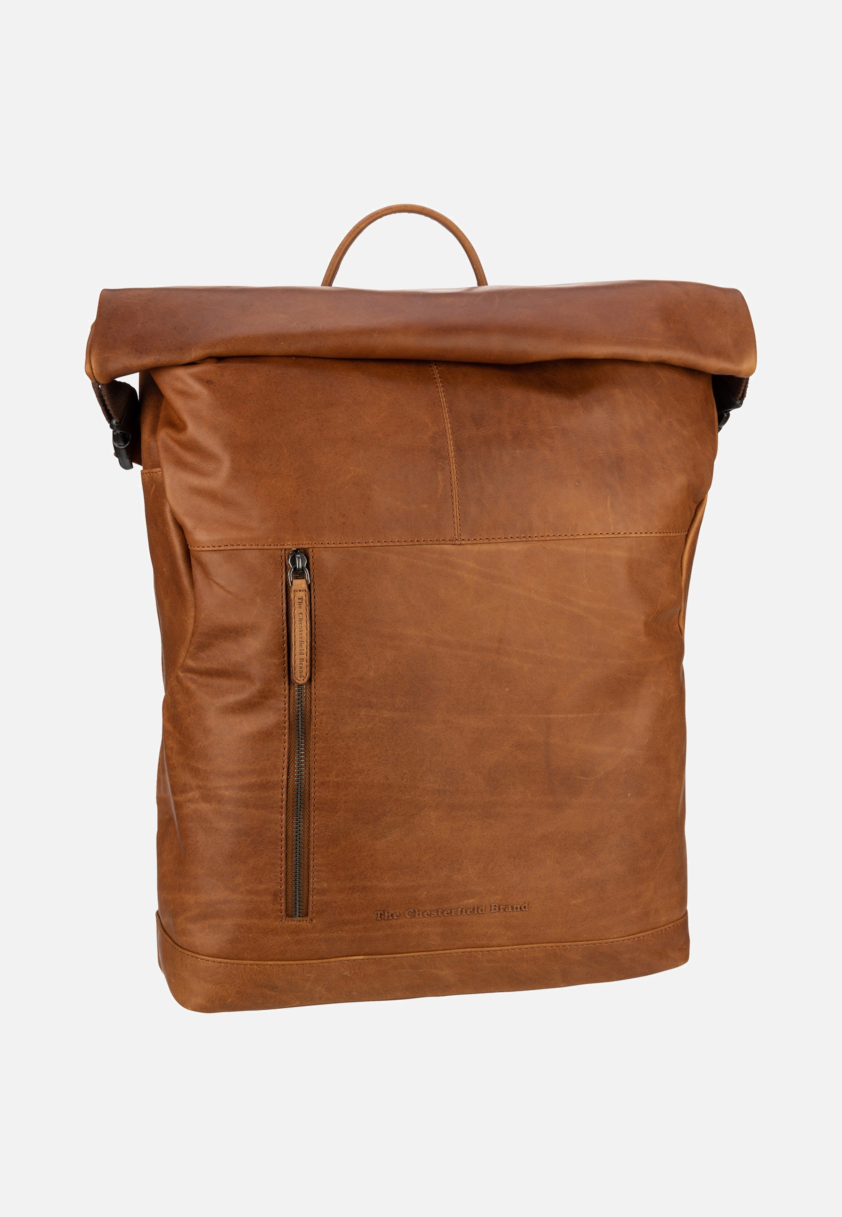 The Chesterfield Brand - Liverpool 0309 Cognac - Rolltop Backpack | Men-Image