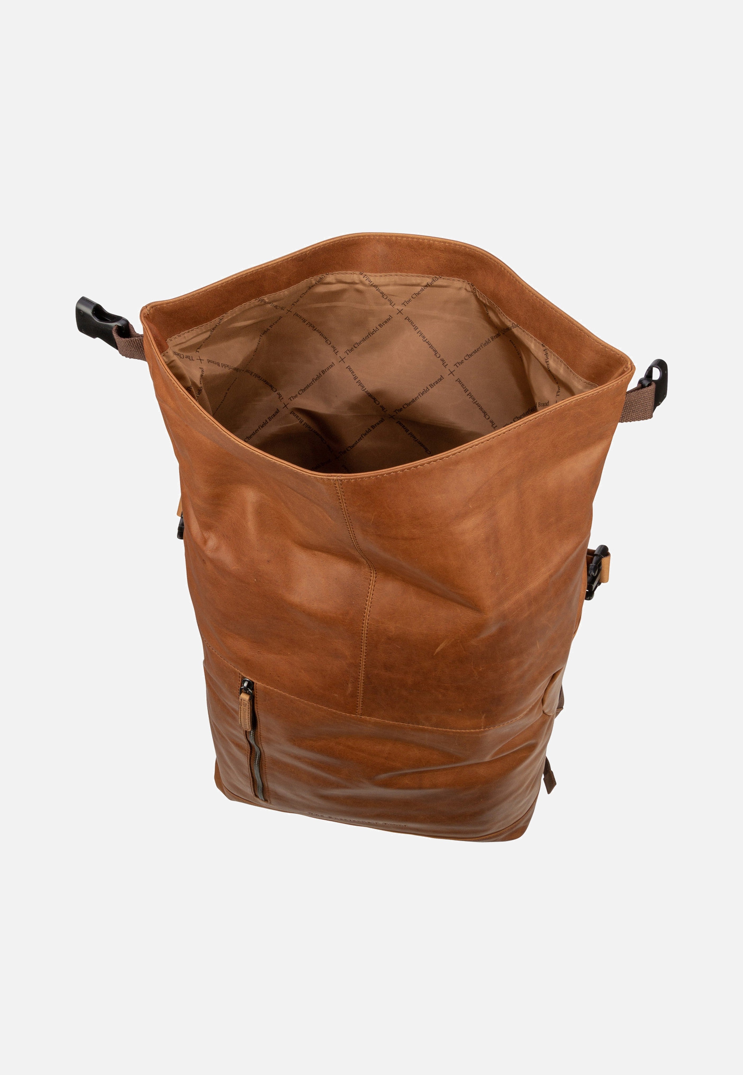 The Chesterfield Brand - Liverpool 0309 Cognac - Rolltop Backpack | Men-Image