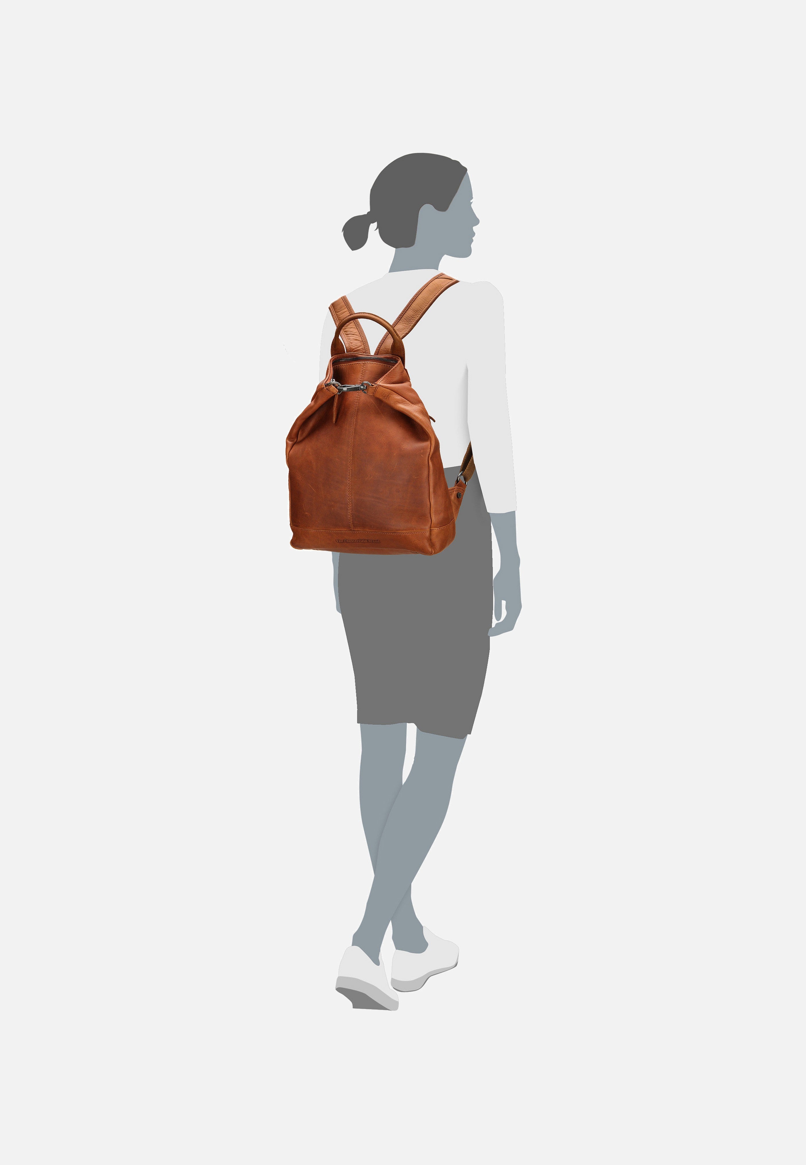The Chesterfield Brand Saar 0261 Cognac Backpack