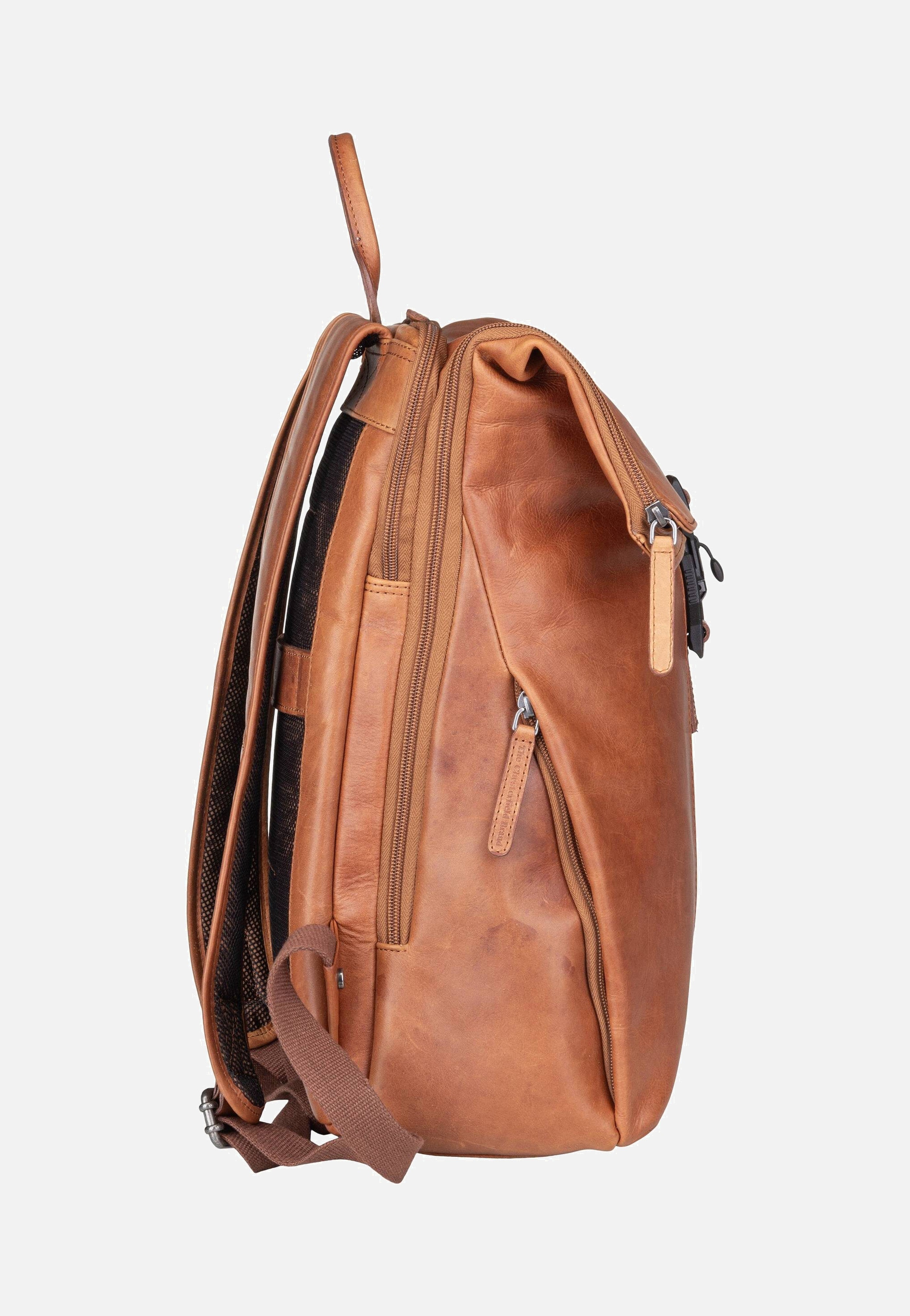 The Chesterfield Brand - Savona 0322 Cognac - Rolltop Backpack | Men-Image