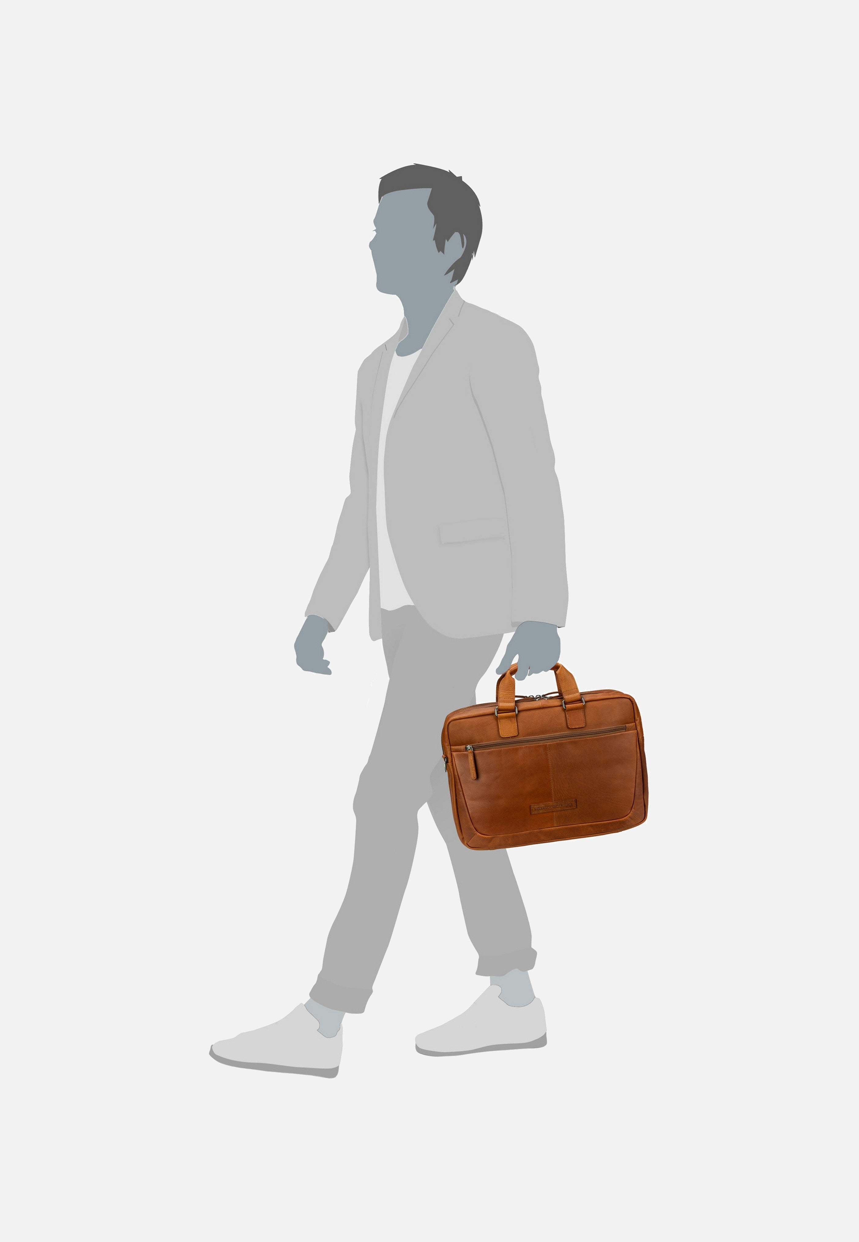 The Chesterfield Brand Seth 1010 2022 Cognac - Briefcase | Sakoi