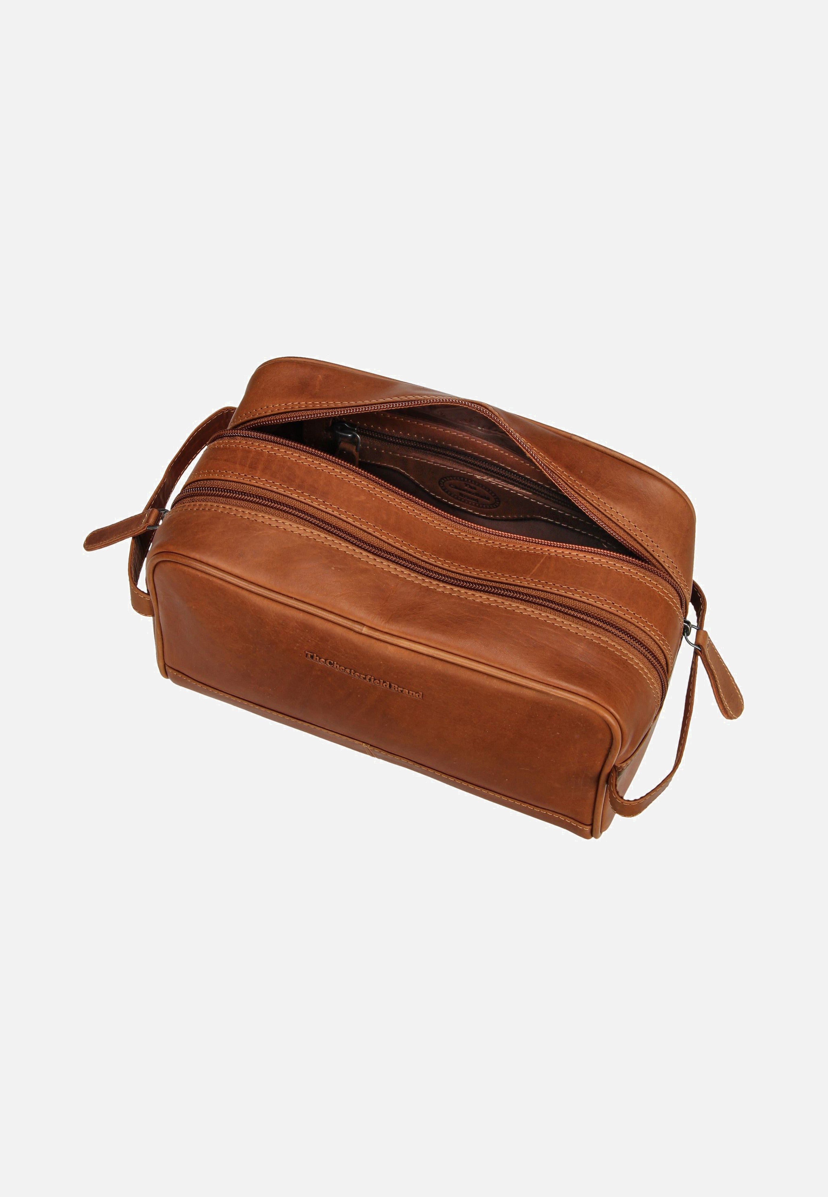 The Chesterfield Brand - Stacey 0165 Cognac - Toiletry Bag | Men-Image