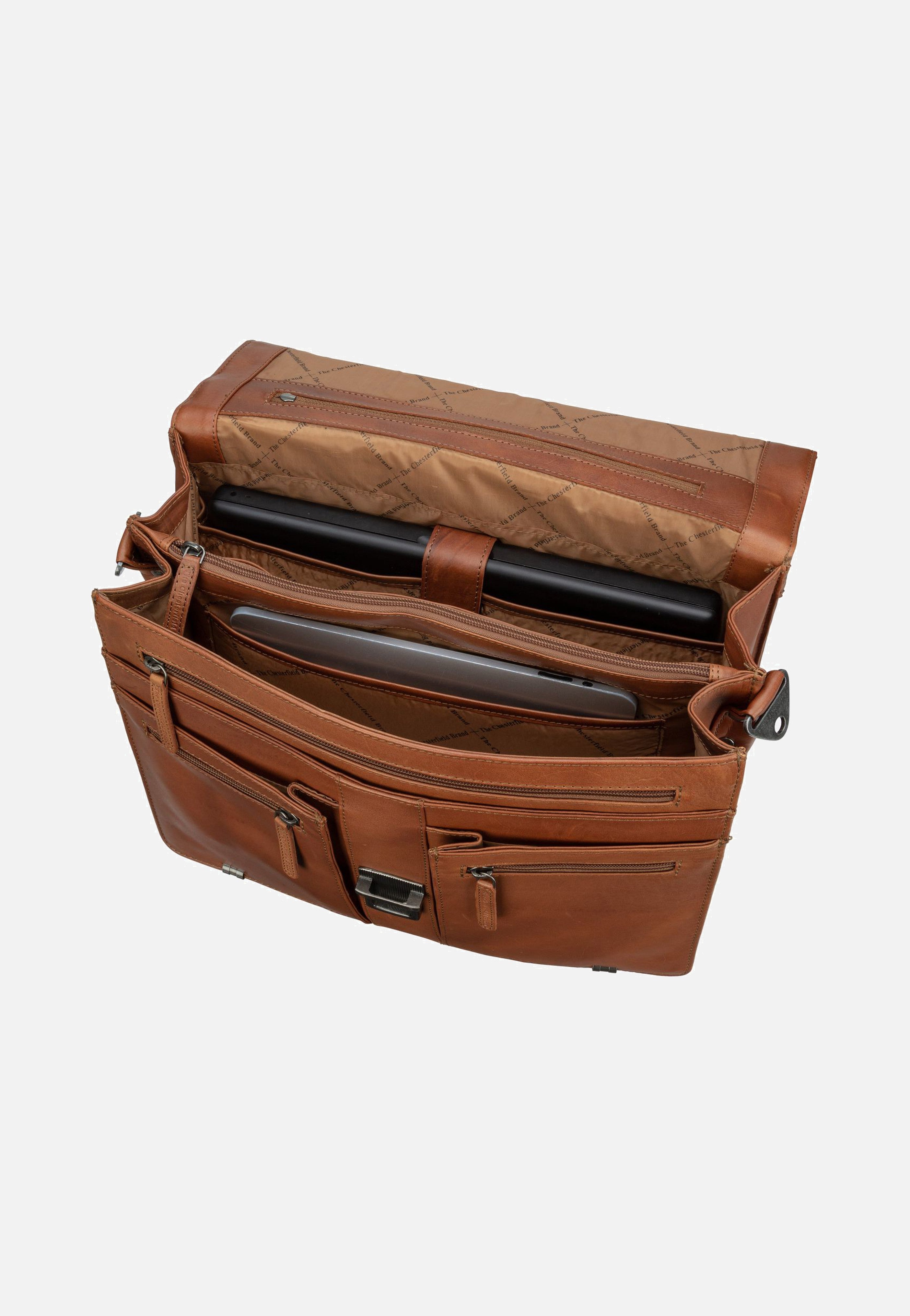 The Chesterfield Brand - Stuttgart 1071 Cognac - Briefcase | Men-Image