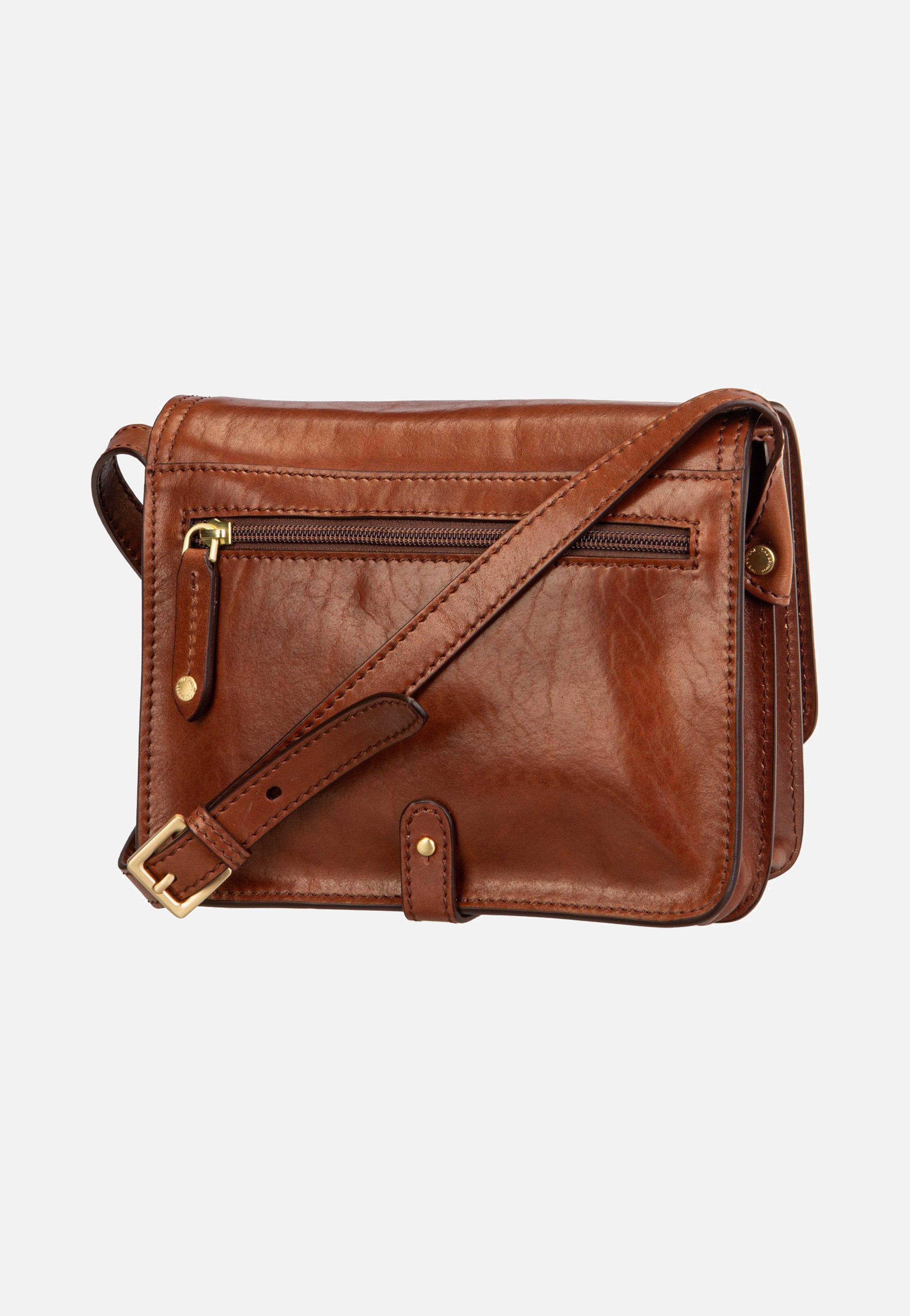 The Bridge Stodo Crossbody Marrone/Oro Crossbody Bag