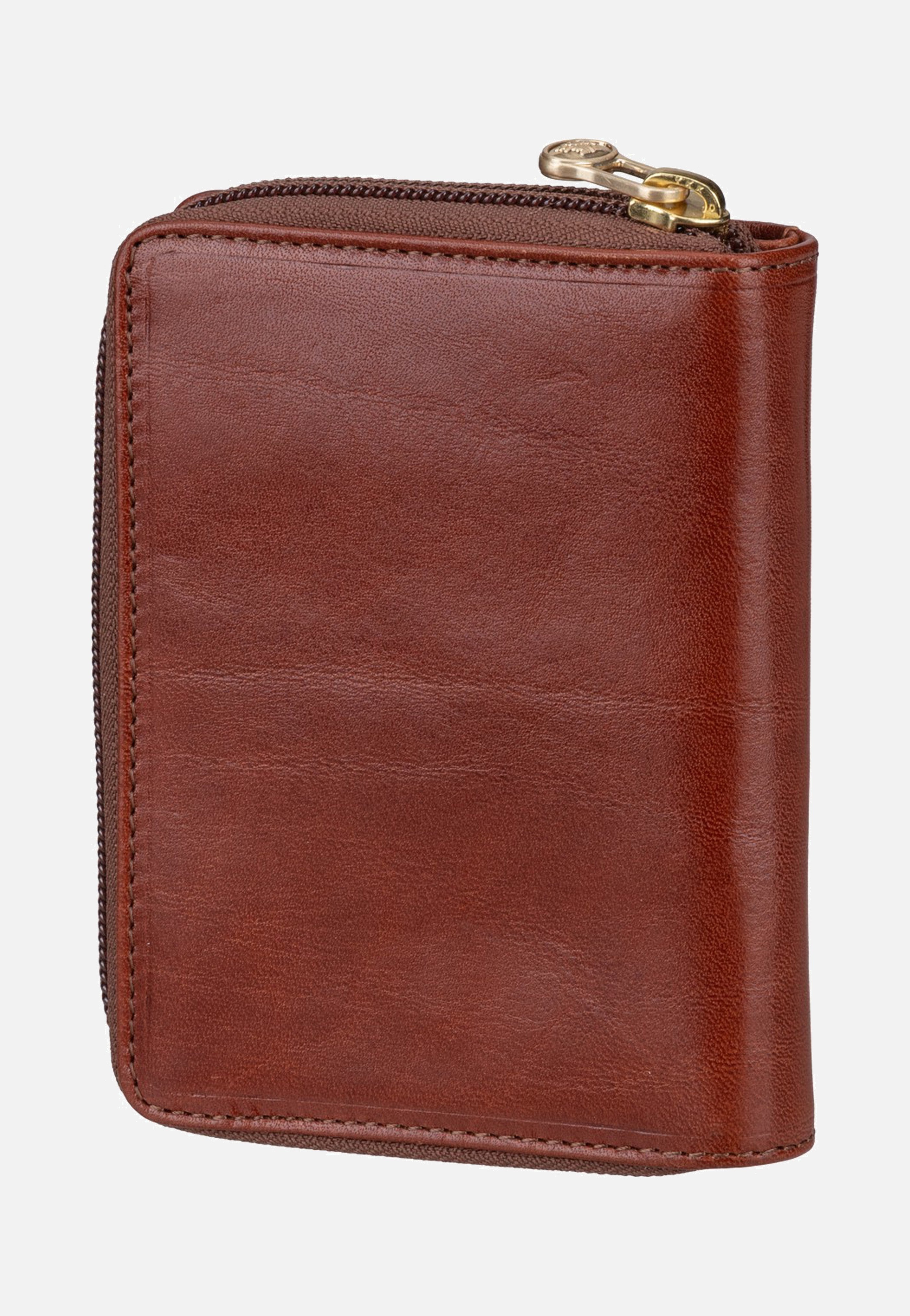 The Bridge Stodo Medium W/Zip Pocket 5 D Marrone/Oro Wallet