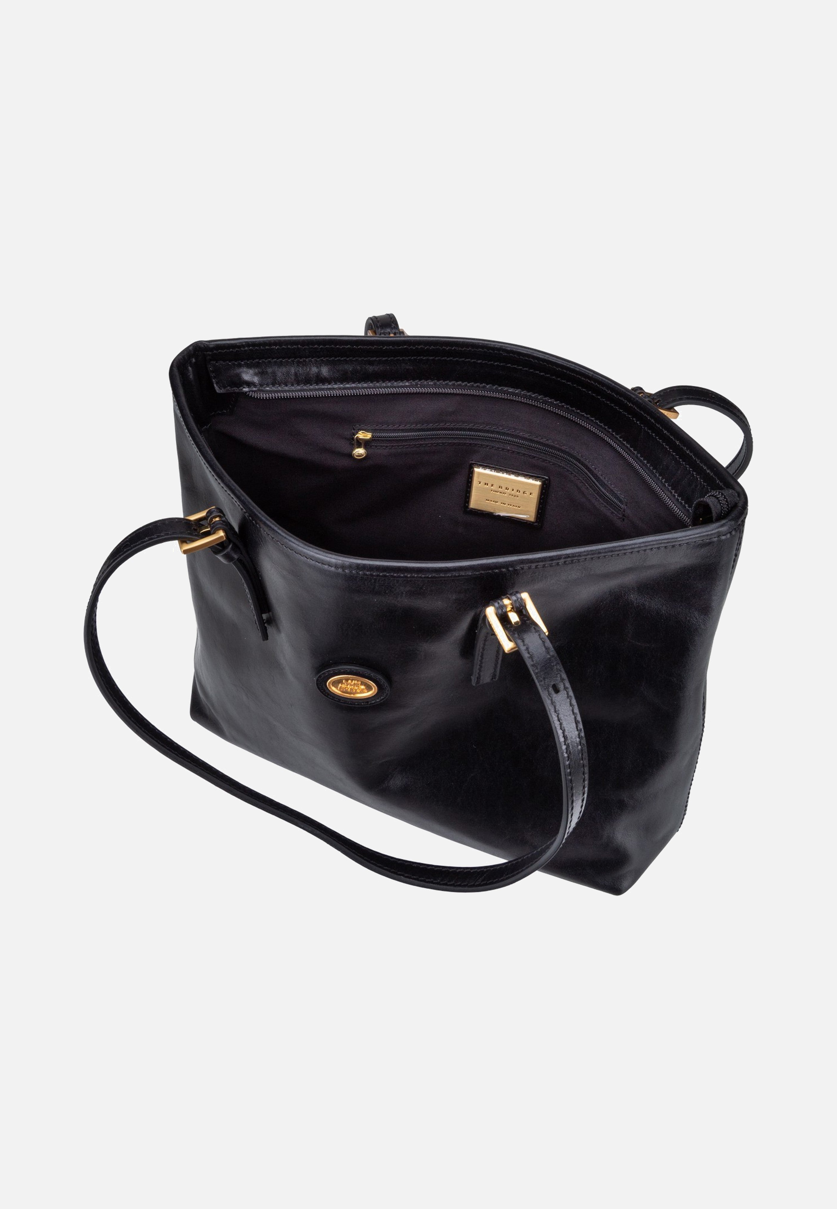 The Bridge Story Donna Large Schwarz Shopper