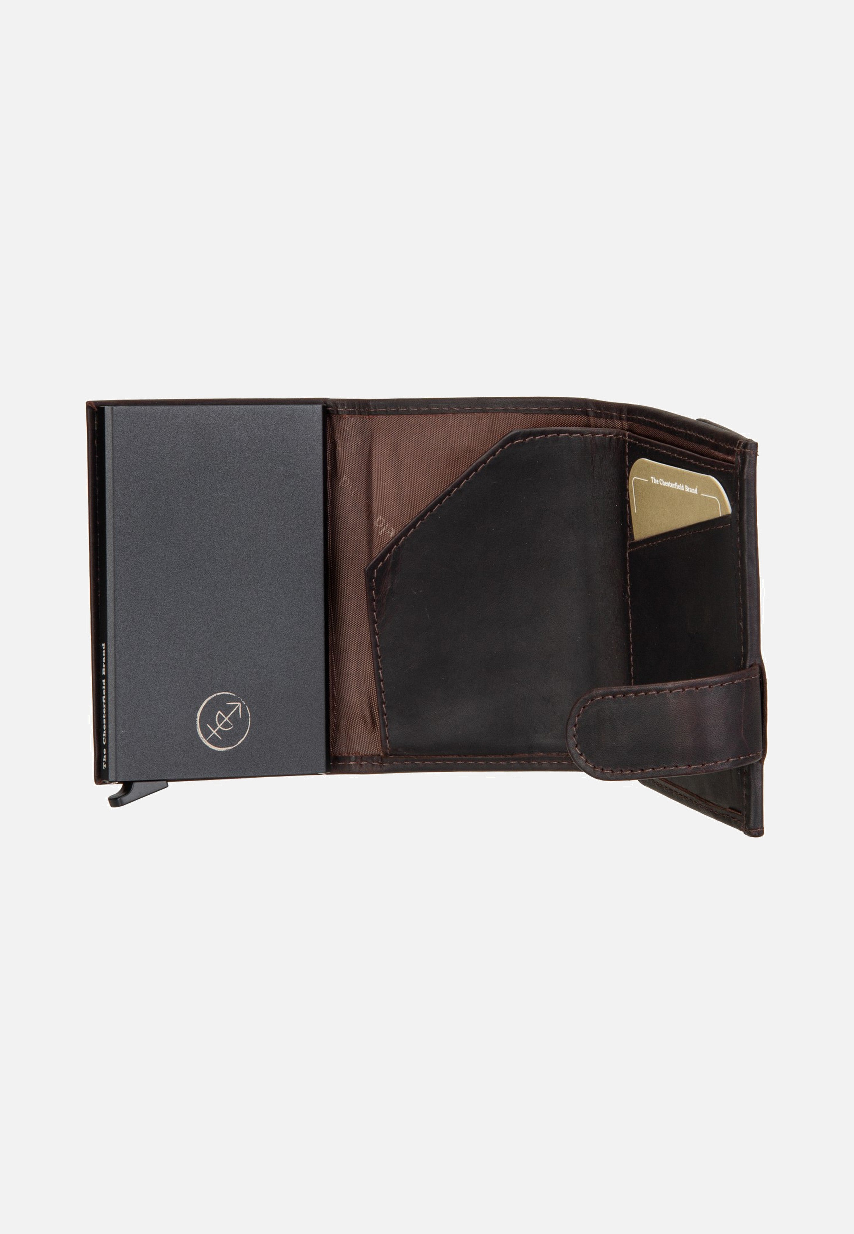 The Chesterfield Brand Frankfurt 0456 Brown Card Holder