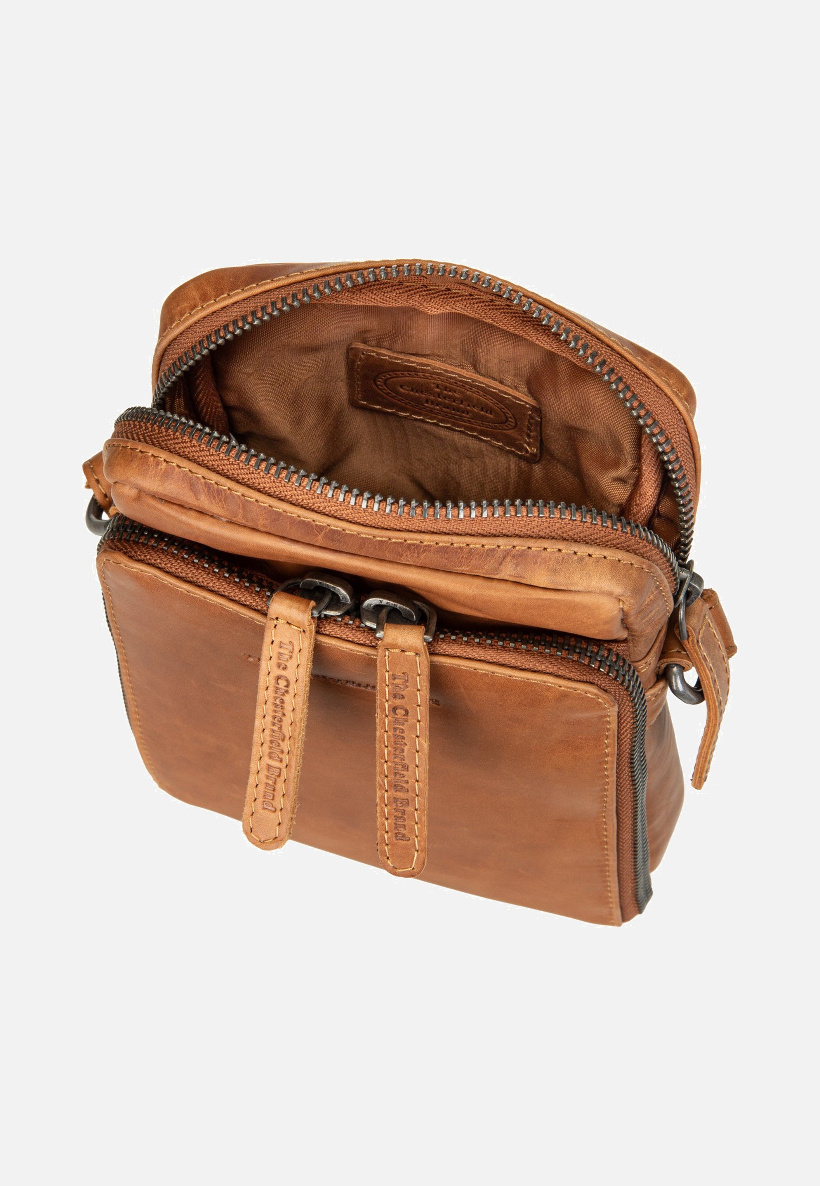 The Chesterfield Brand Hamilton 1163 Cognac Phone Pouch