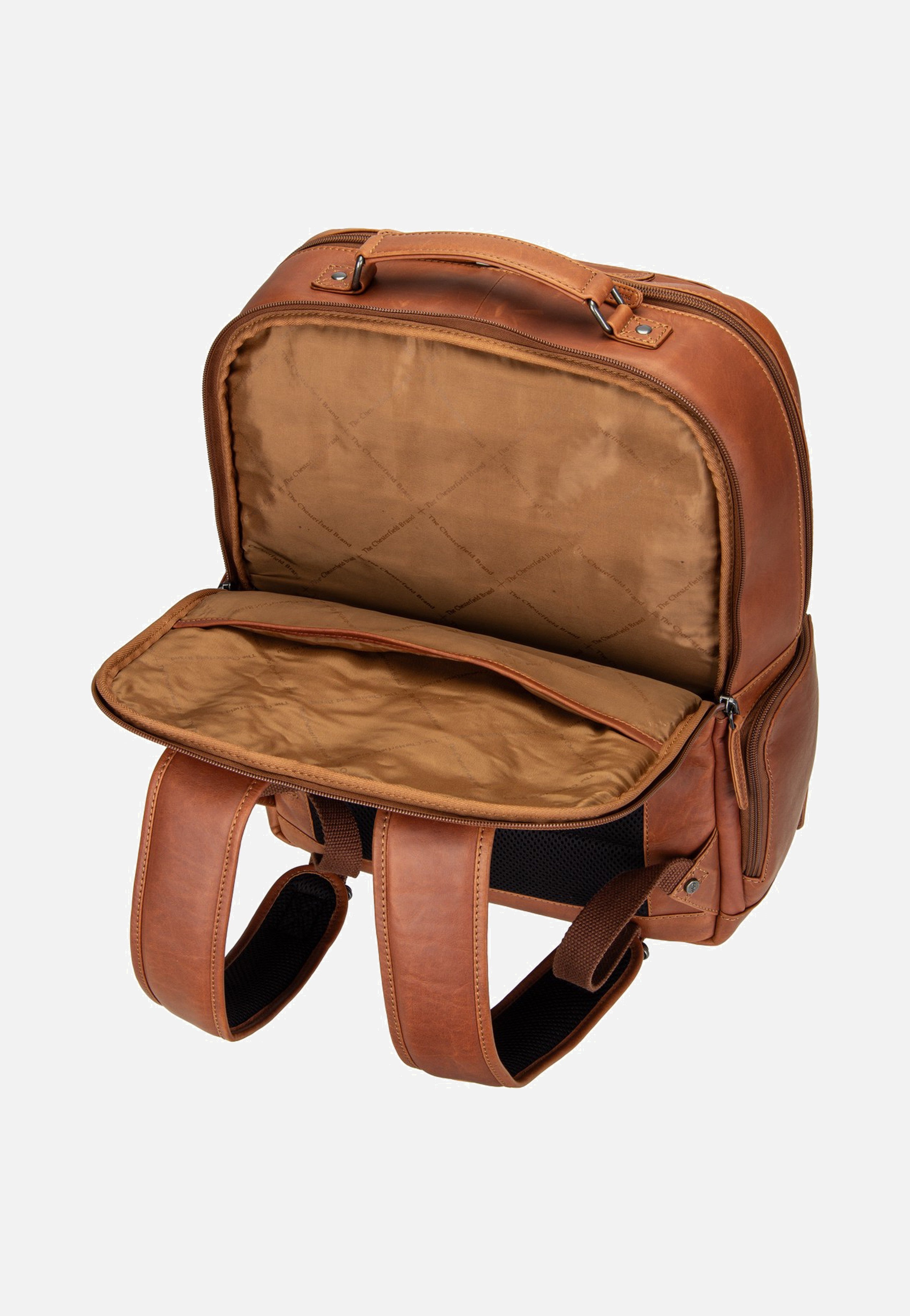 The Chesterfield Brand Lennox 0711 Cognac Backpack
