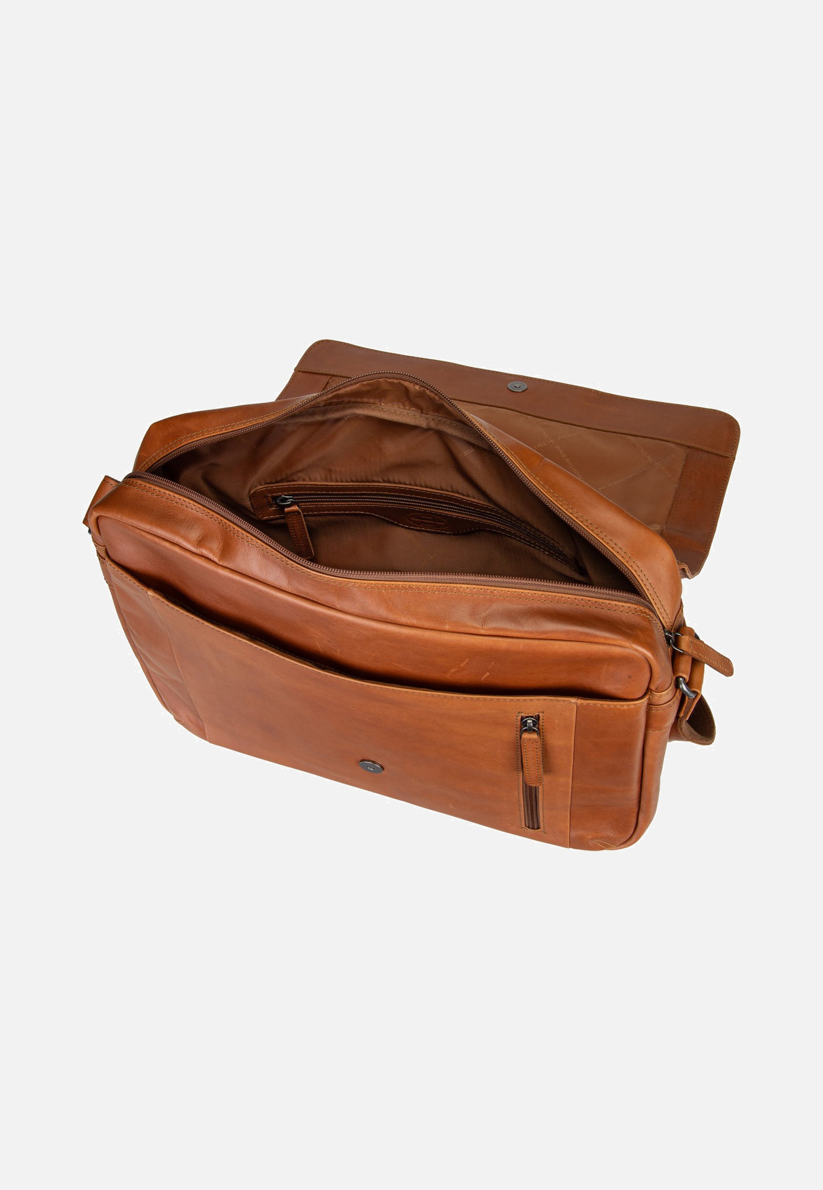 The Chesterfield Brand Richard 0552 Cognac Messenger Bag