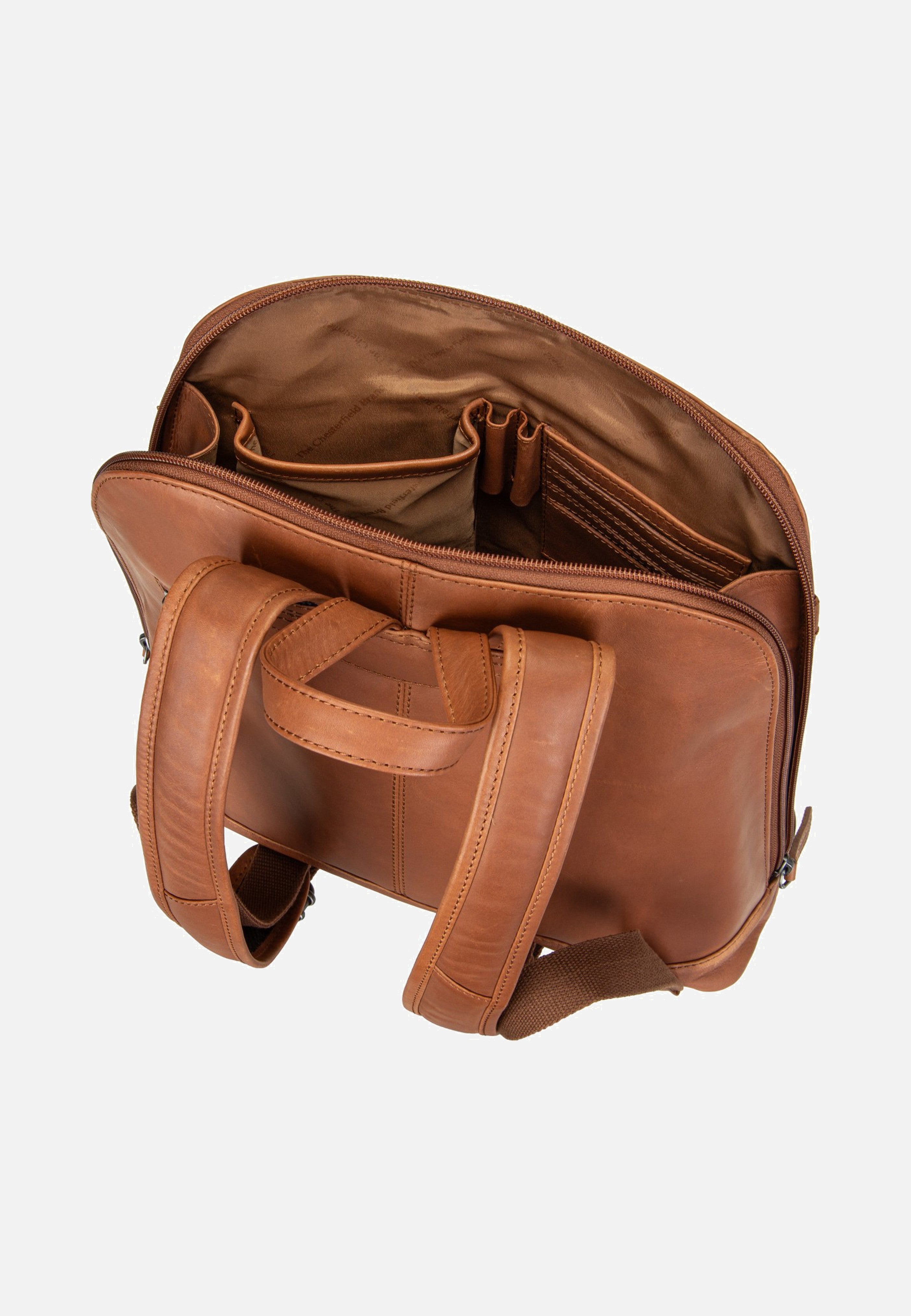 The Chesterfield Brand Tigris 0345 Cognac Backpack