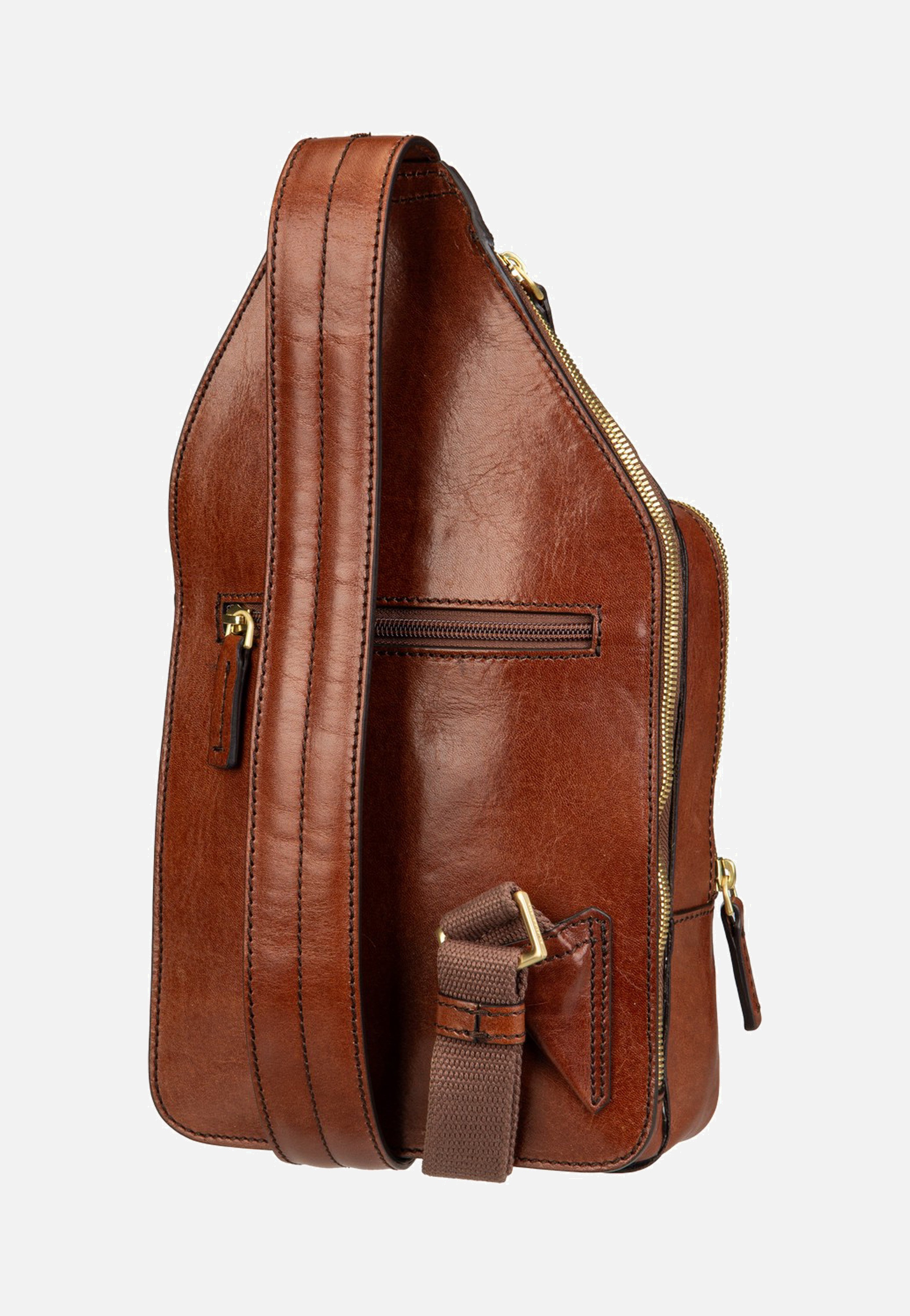 The Bridge - Story Uomo Sling Pack Marrone/Oro - Sling Bag | Neutral-Image