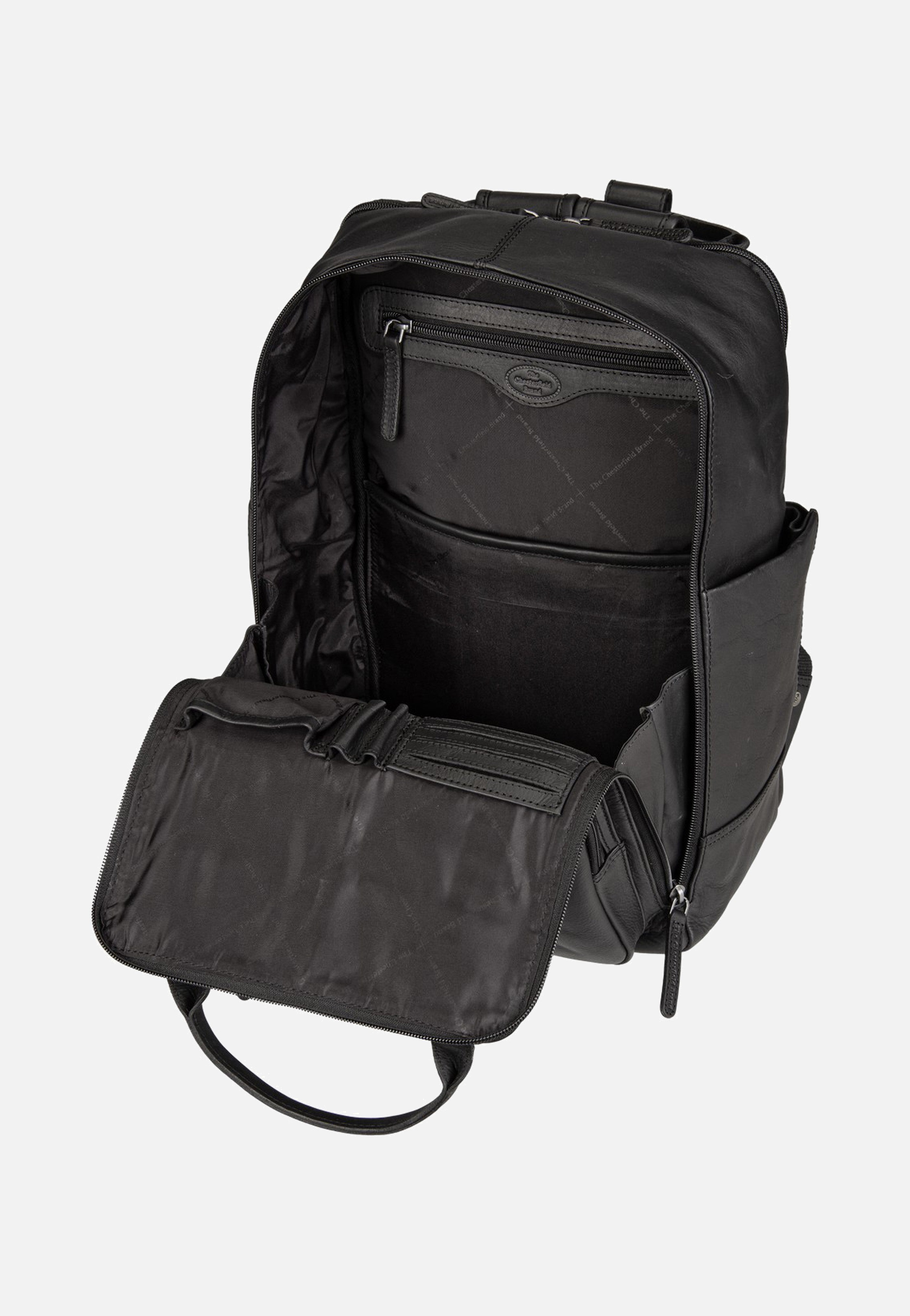 The Chesterfield Brand Calden 0712 Black Backpack