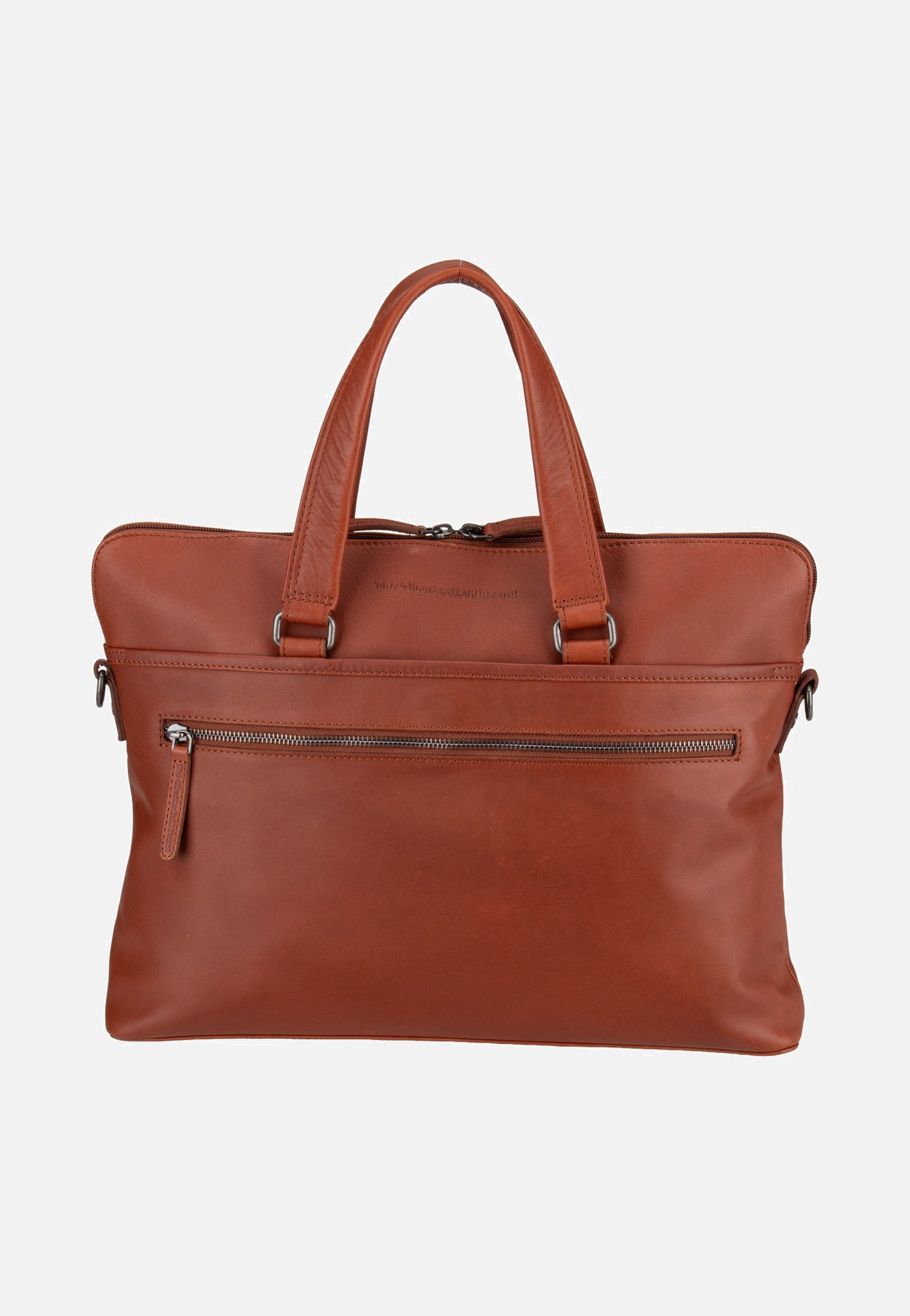 The Chesterfield Brand Elvas 1103 Cognac Briefcase