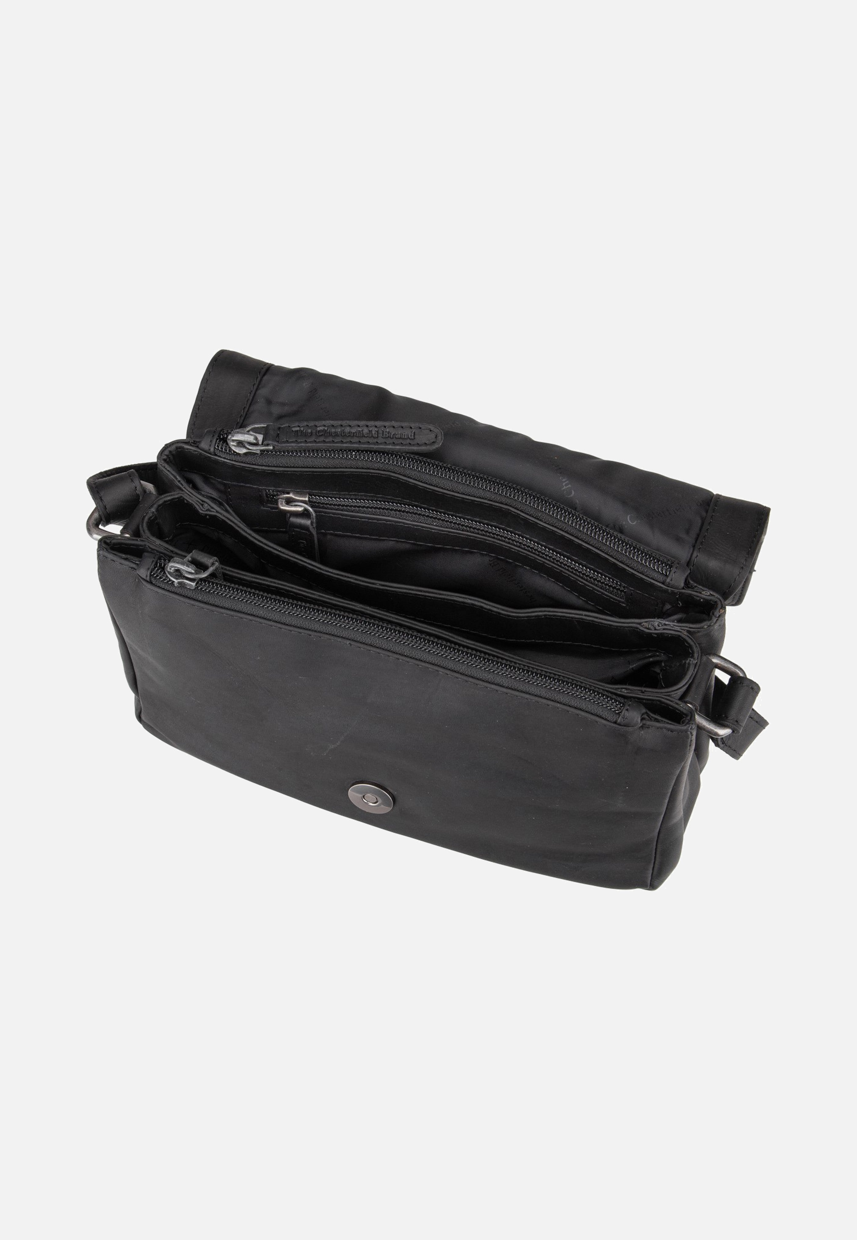 The Chesterfield Brand Forano 1361 Black Crossbody Bag
