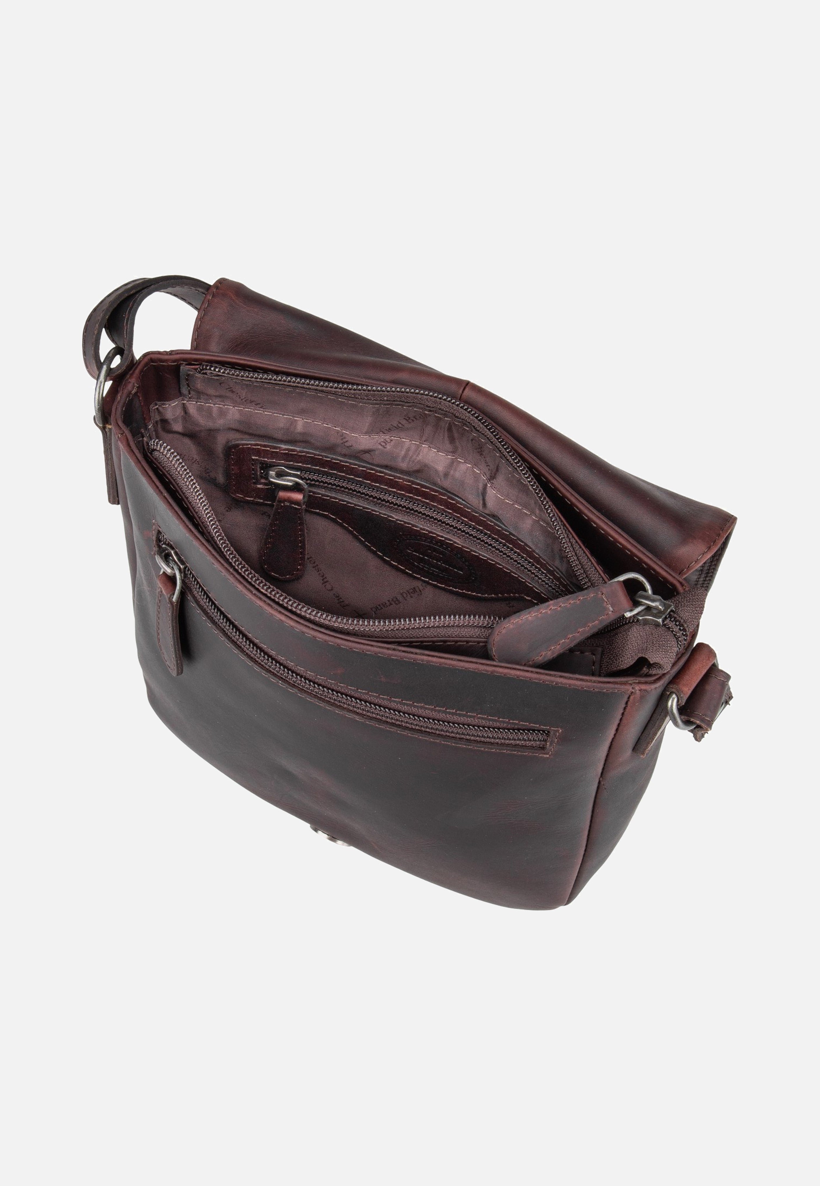 The Chesterfield Brand Lucian 1338 Brown Crossbody Bag