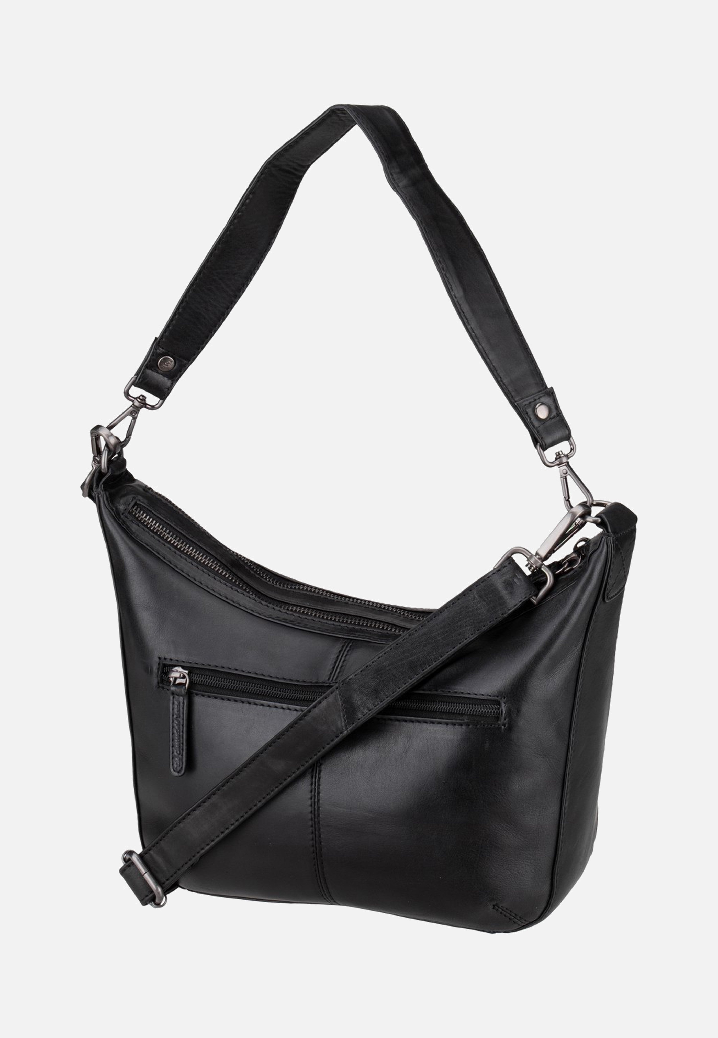 The Chesterfield Brand Moneva 1393 Black Shoulder Bag
