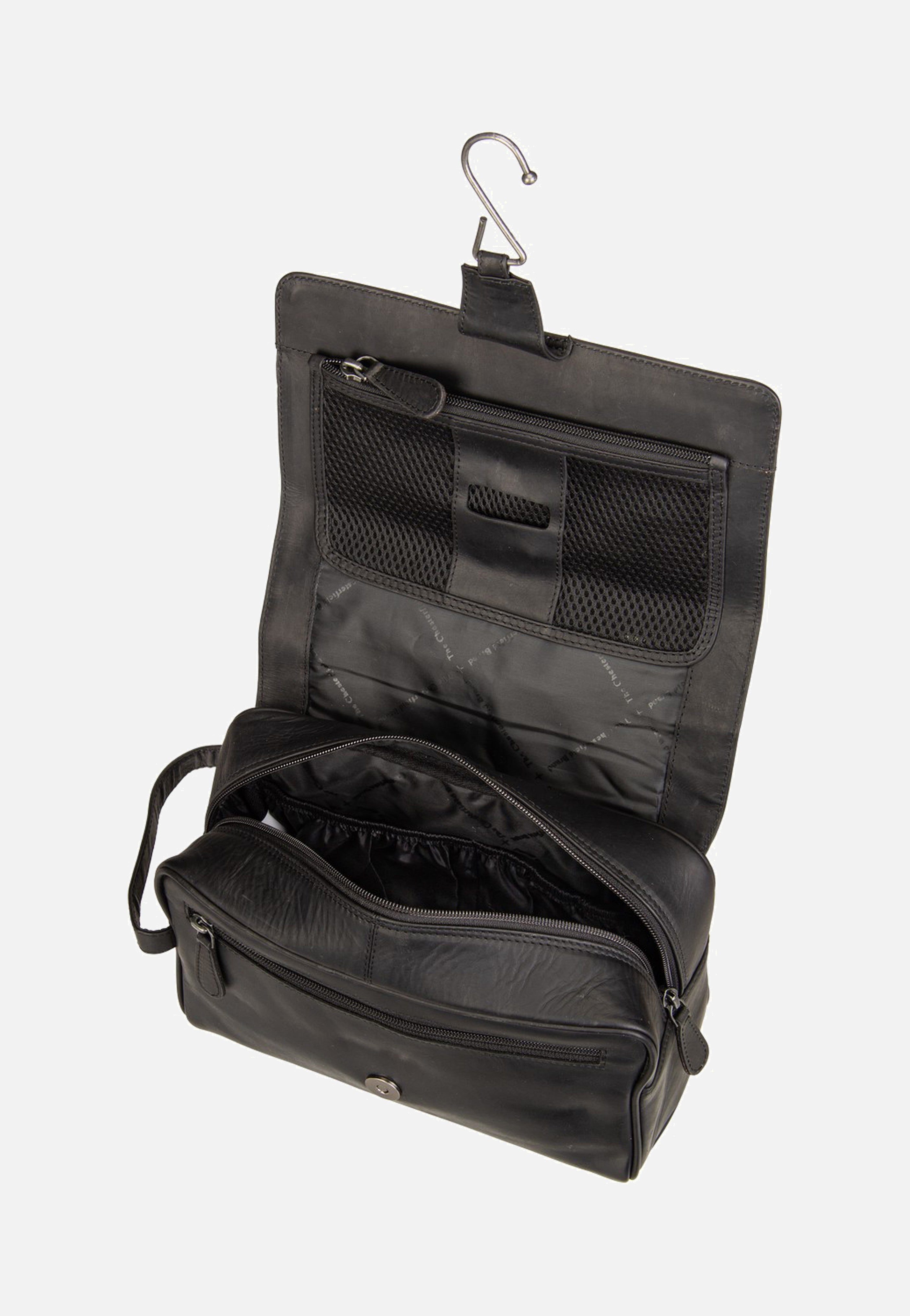 The Chesterfield Brand Rosario 0500 Black Toiletry Bag