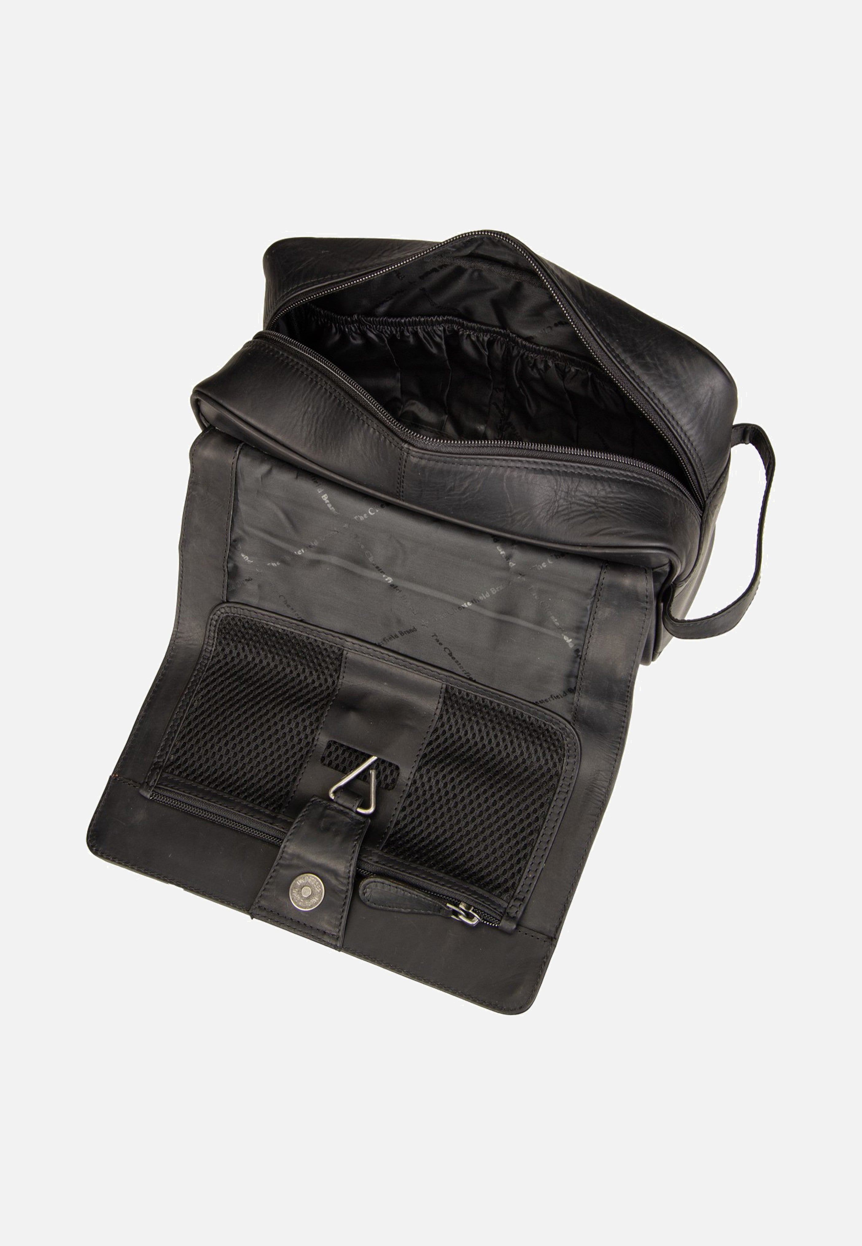 The Chesterfield Brand Rosario 0500 Black Toiletry Bag