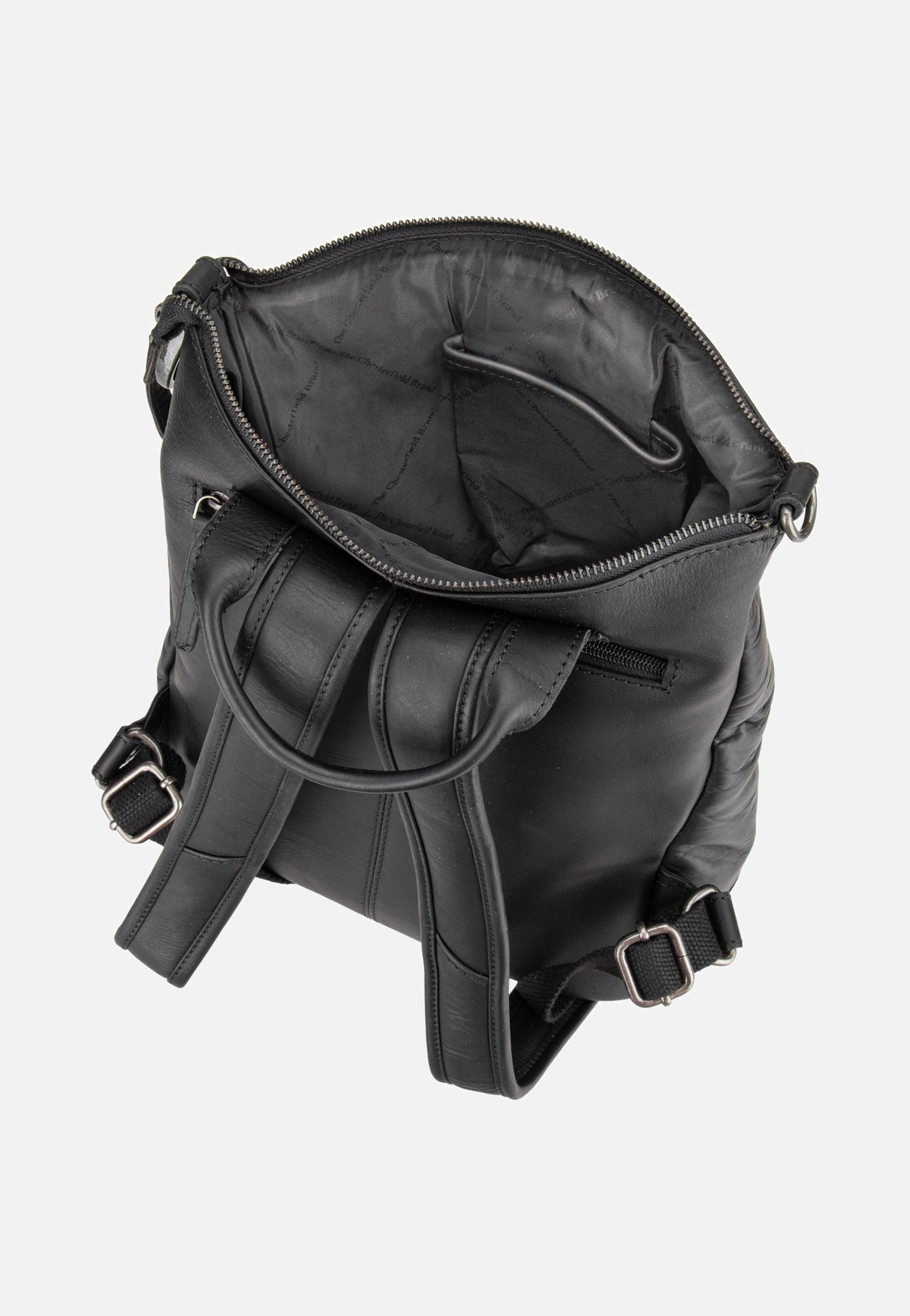 The Chesterfield Brand Saar 0261 Black Backpack
