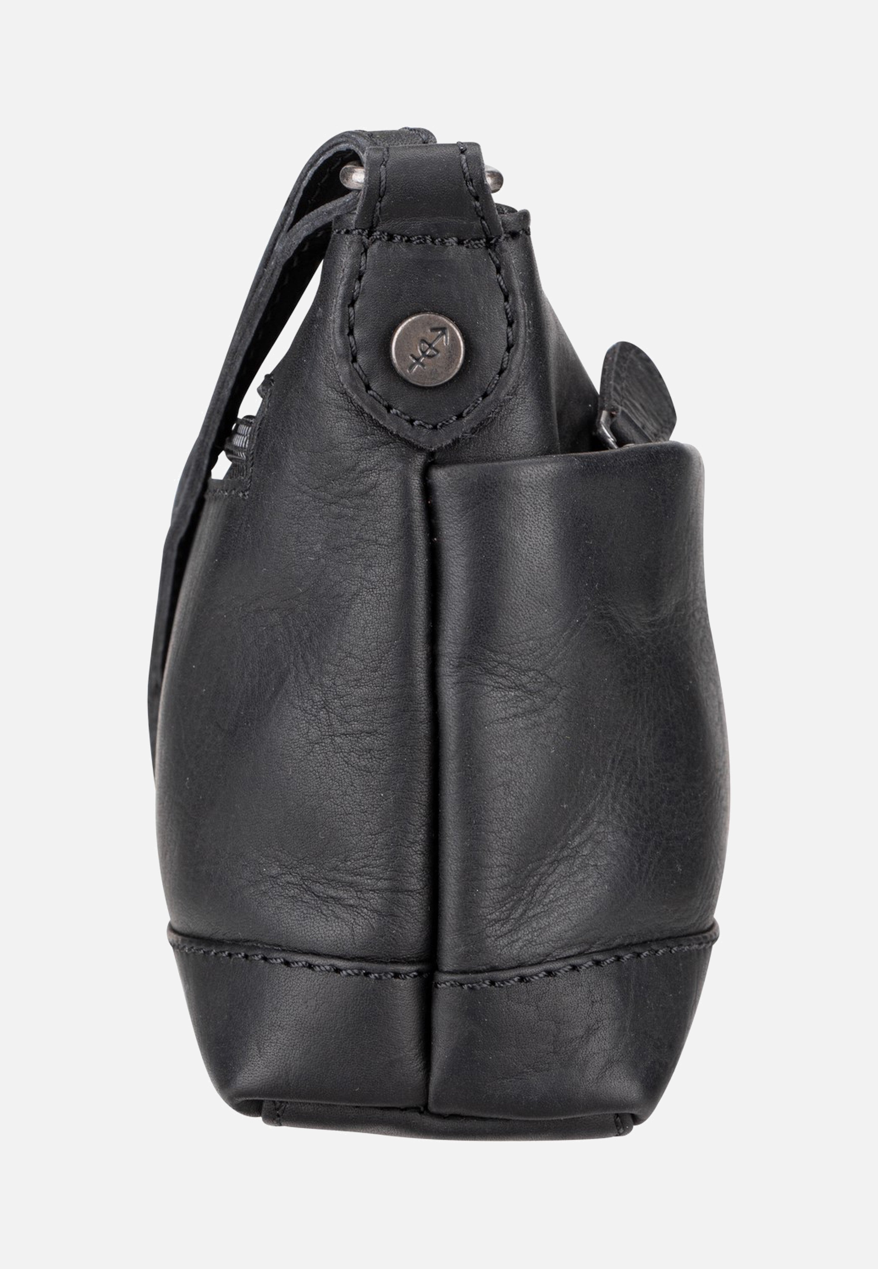 The Chesterfield Brand Salerno 1210 Black Crossbody Bag