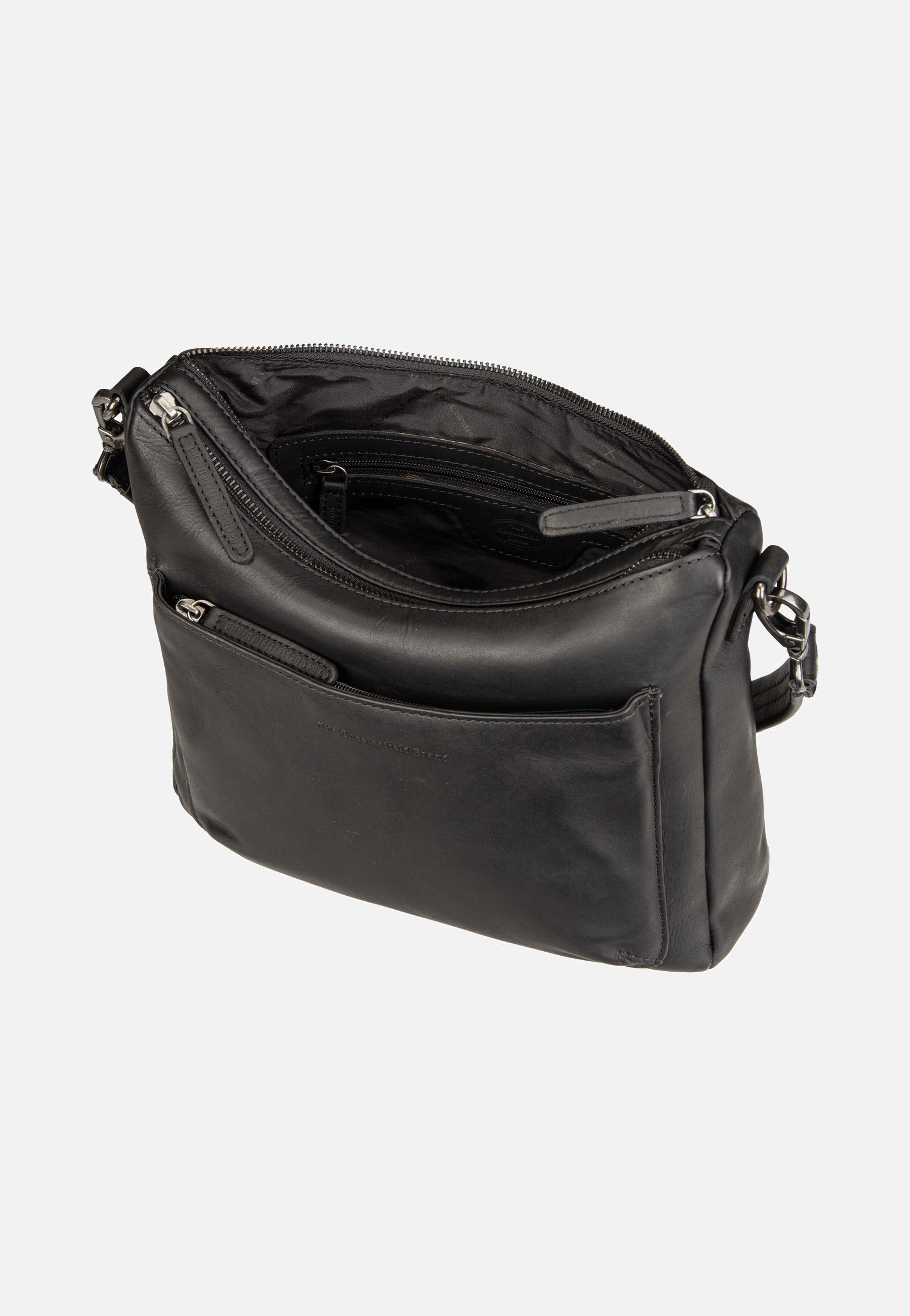 The Chesterfield Brand Tivra 1408 Black Shoulder Bag