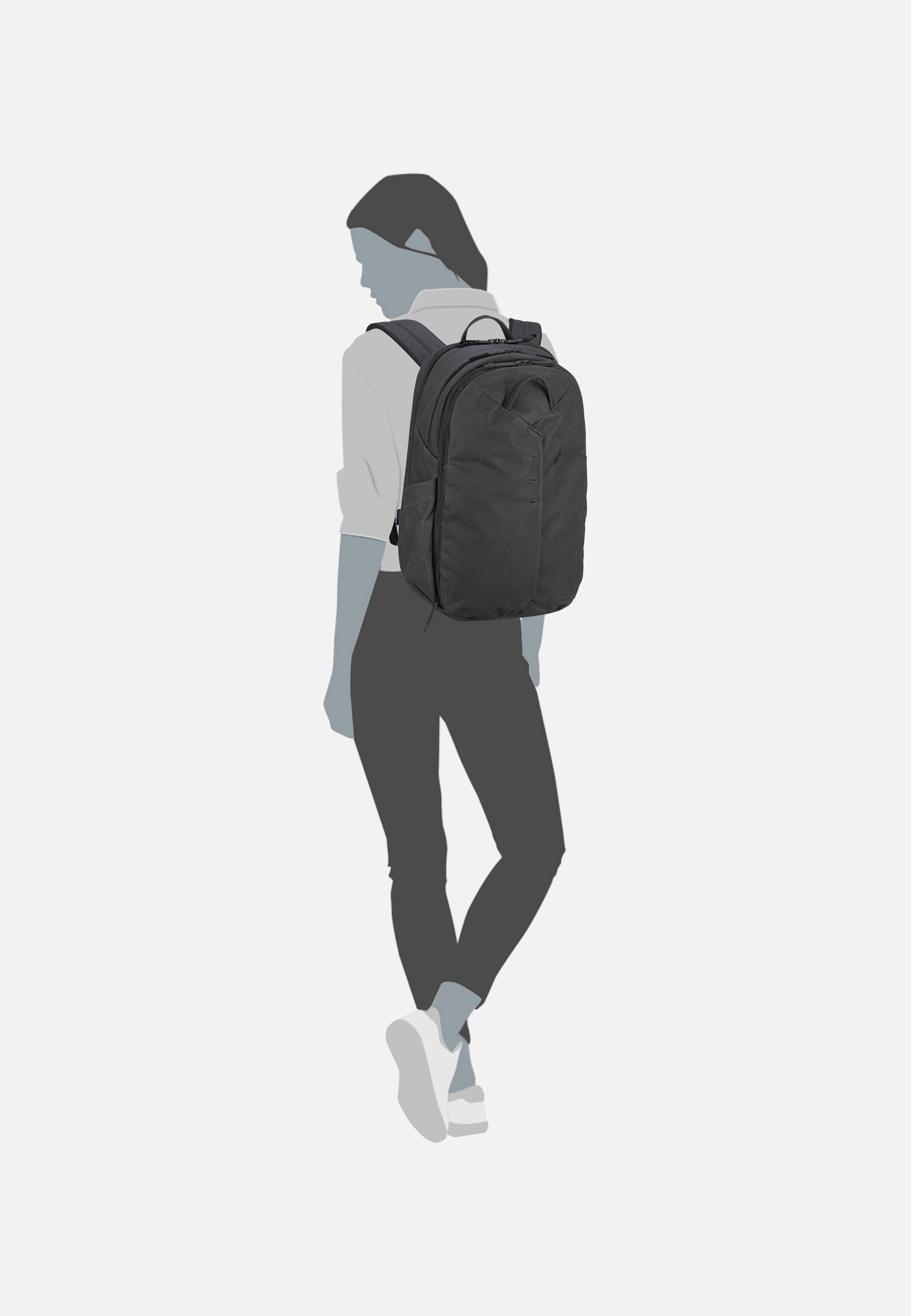 Thule Aion 28L Black - Travel Backpack | Sakoi