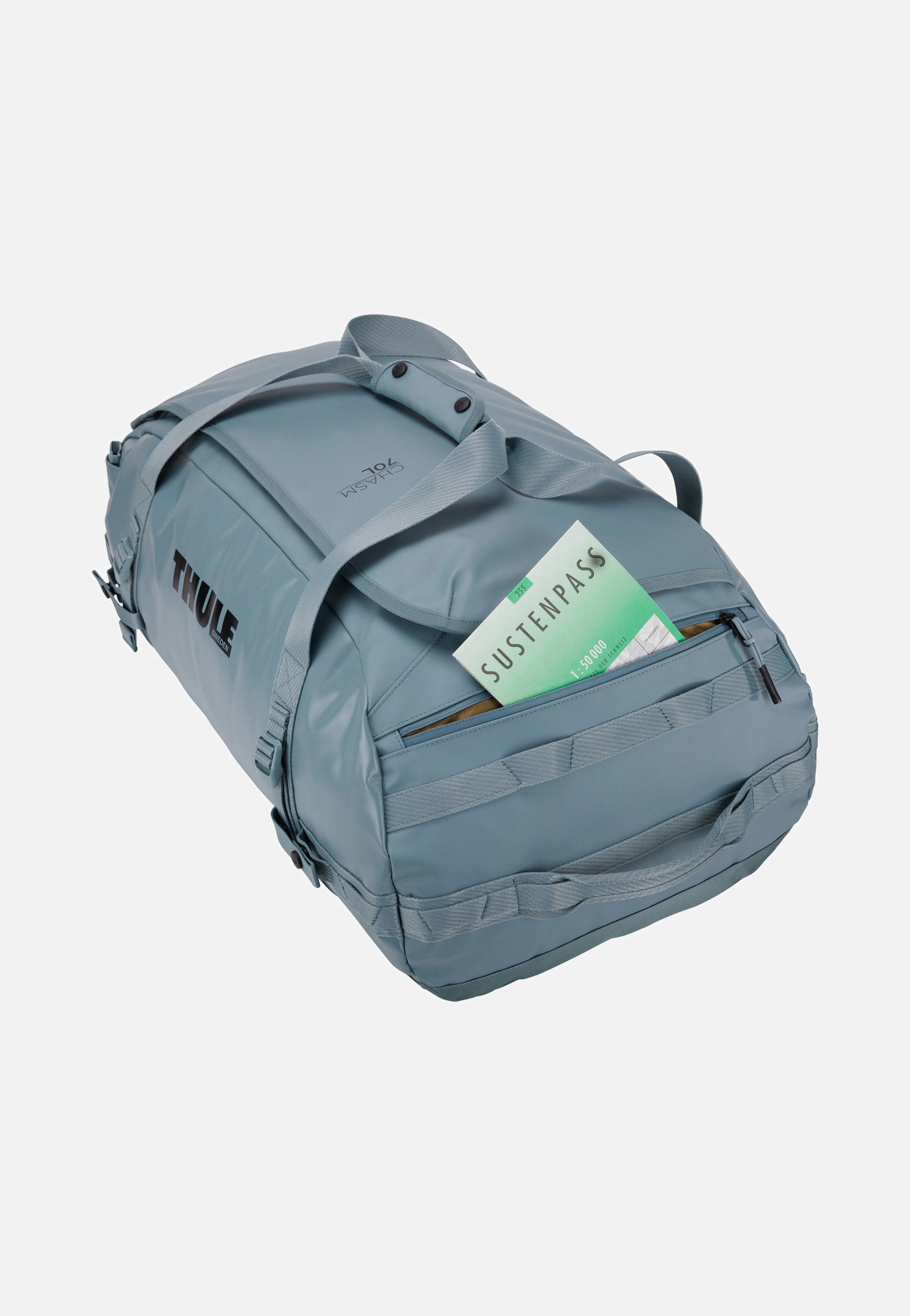 Thule - Chasm 70L Pond Gray - Dufflebag | Neutral-Image