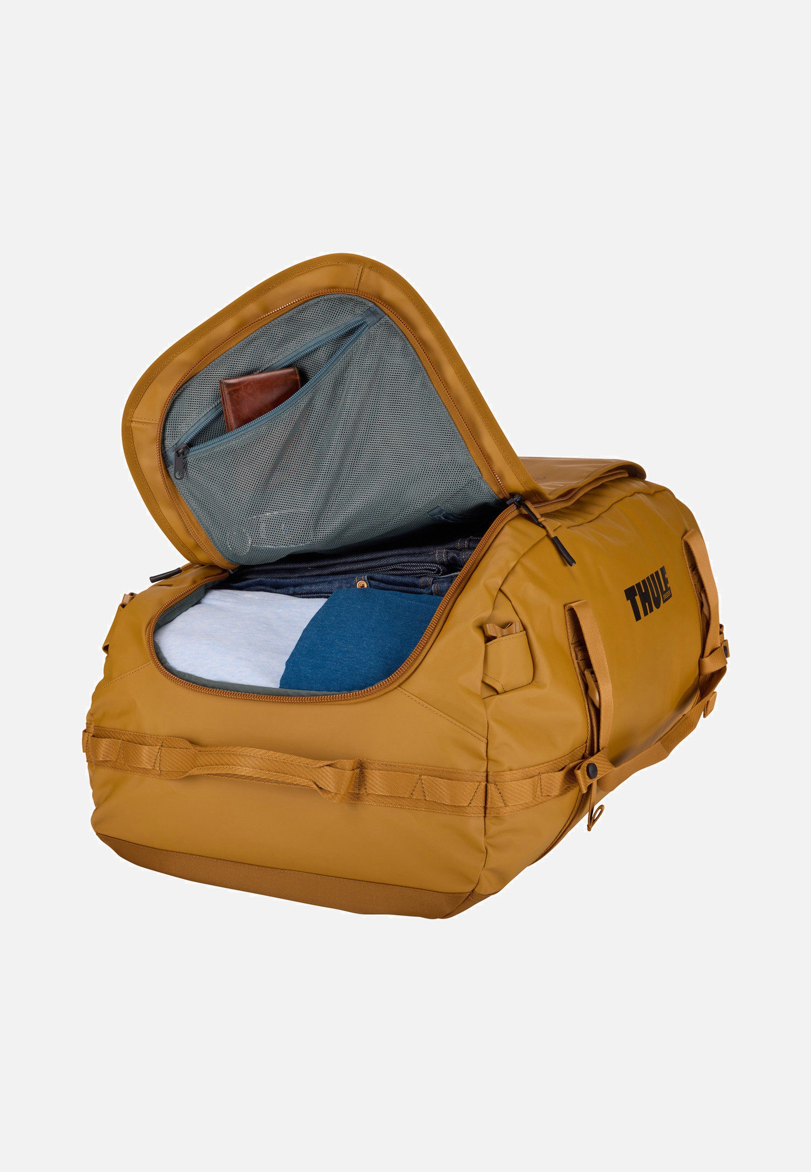 Thule - Chasm 90L Golden Brown - Dufflebag | Neutral-Image