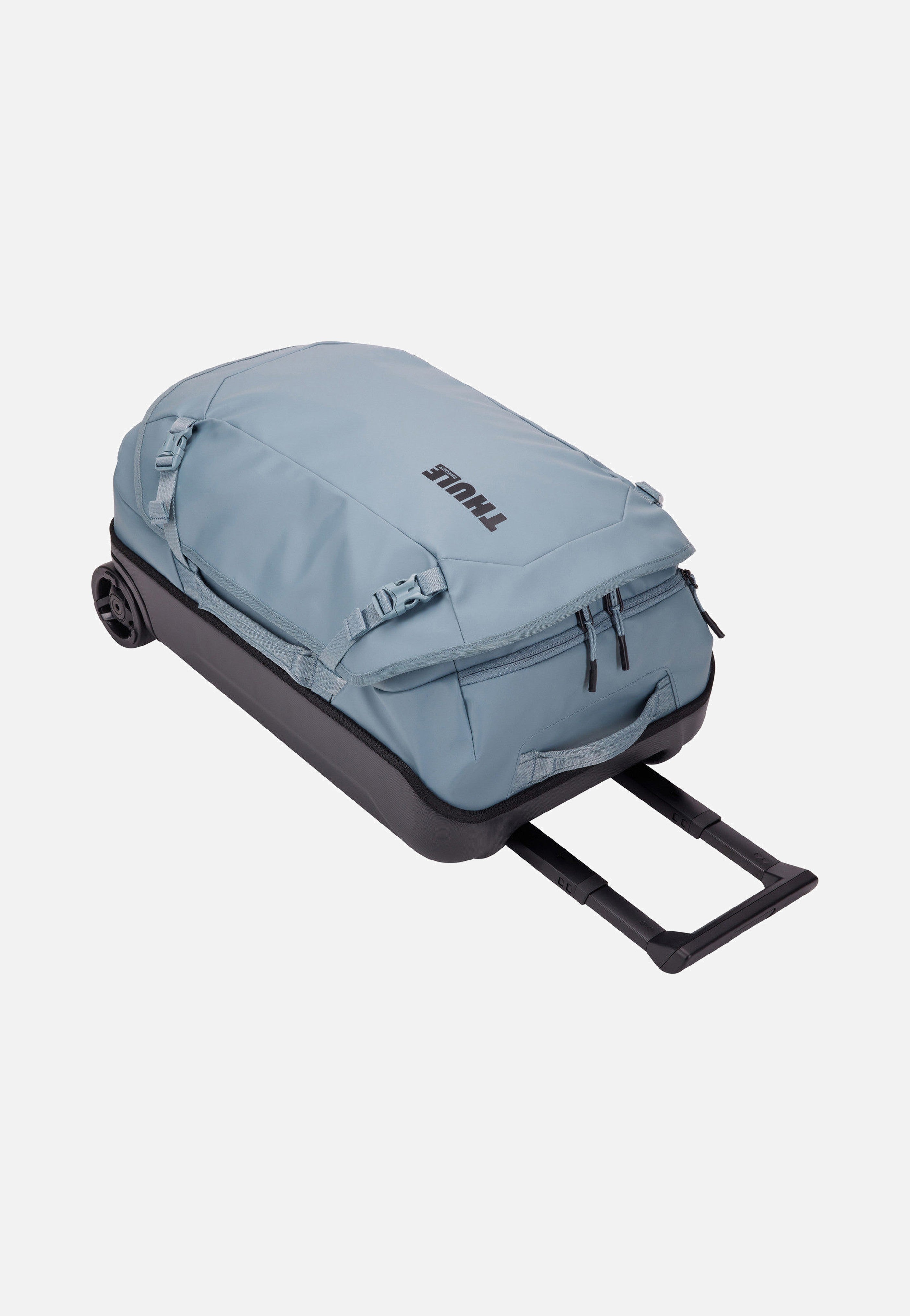 Thule Chasm Wheeled Carry-On Duffel Pond Gray Suitcase