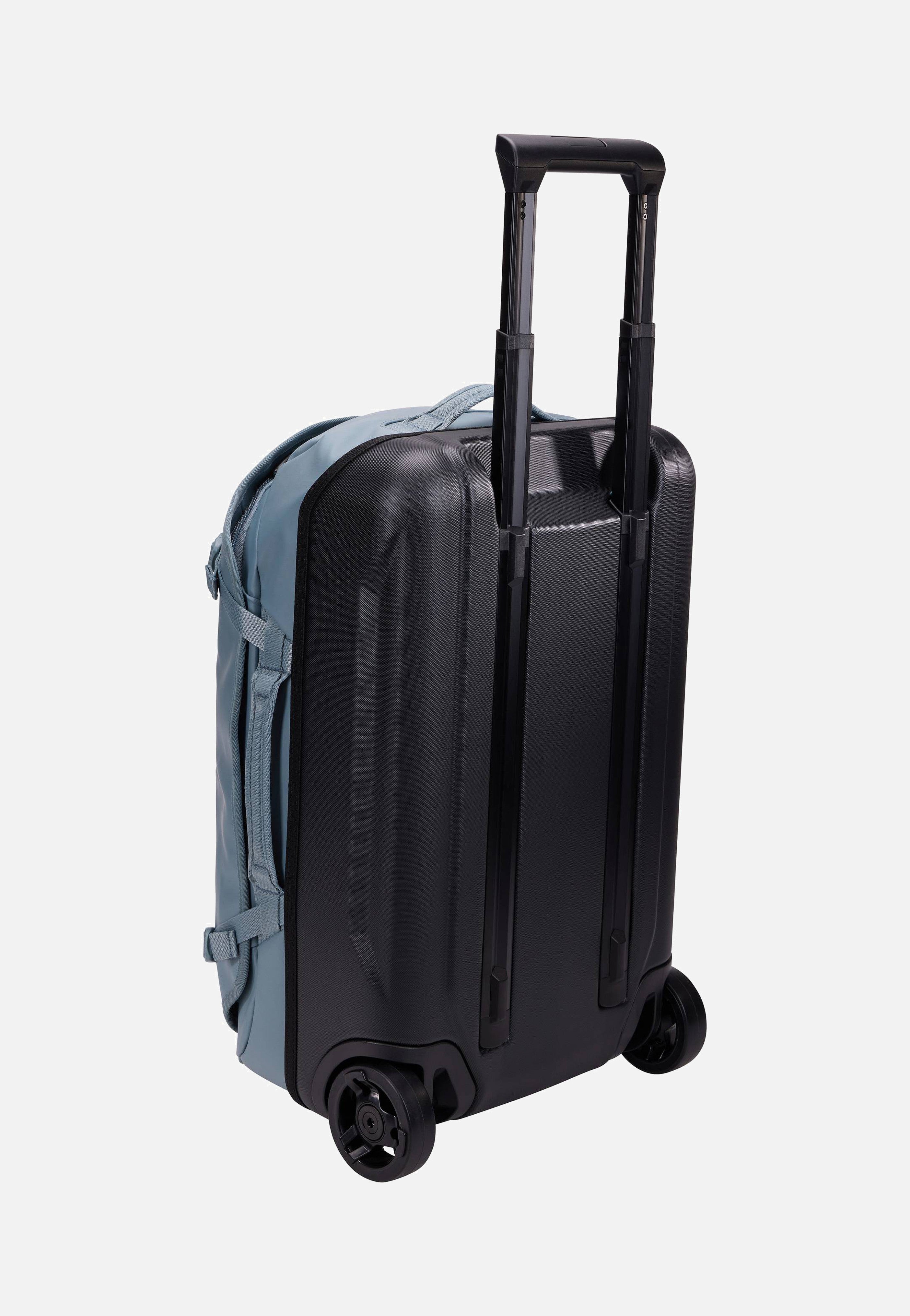 Thule Chasm Wheeled Carry-On Duffel Pond Gray Suitcase