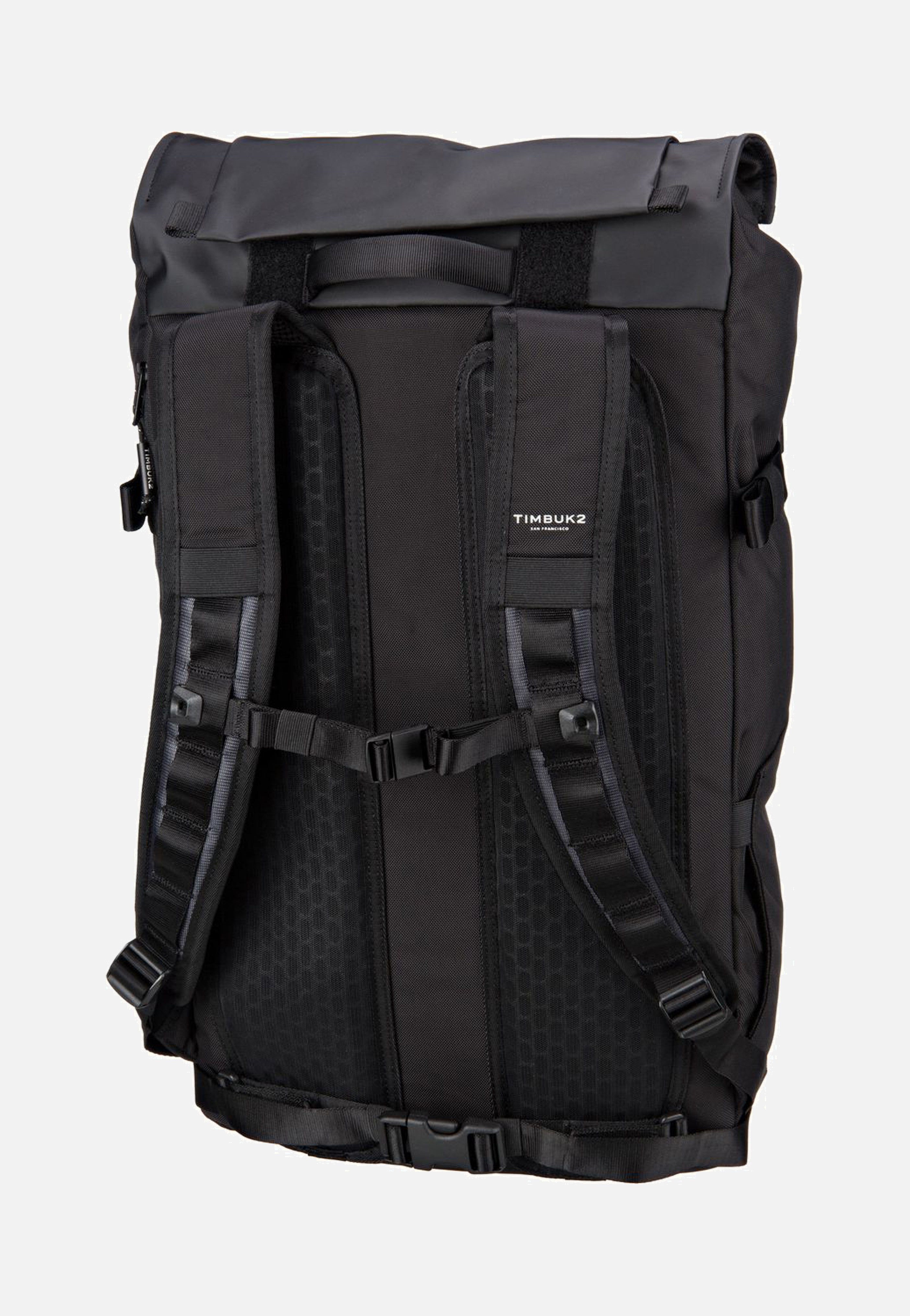 Timbuk2 Clark Pack Jet Black - Rolltop Backpack | Sakoi