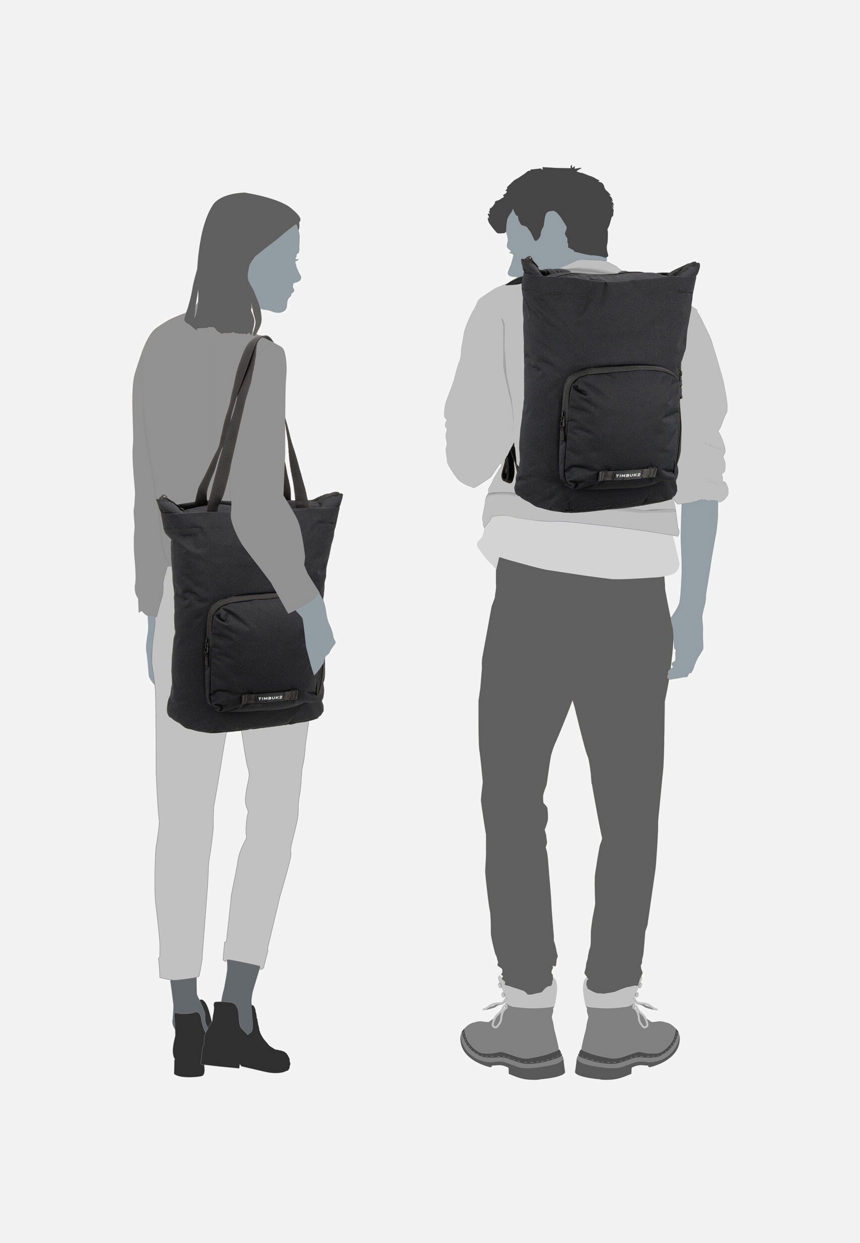 アタバッグ Timbuk2 Flight 1076 Convertible BP Jet Black - Backpack | Sakoi