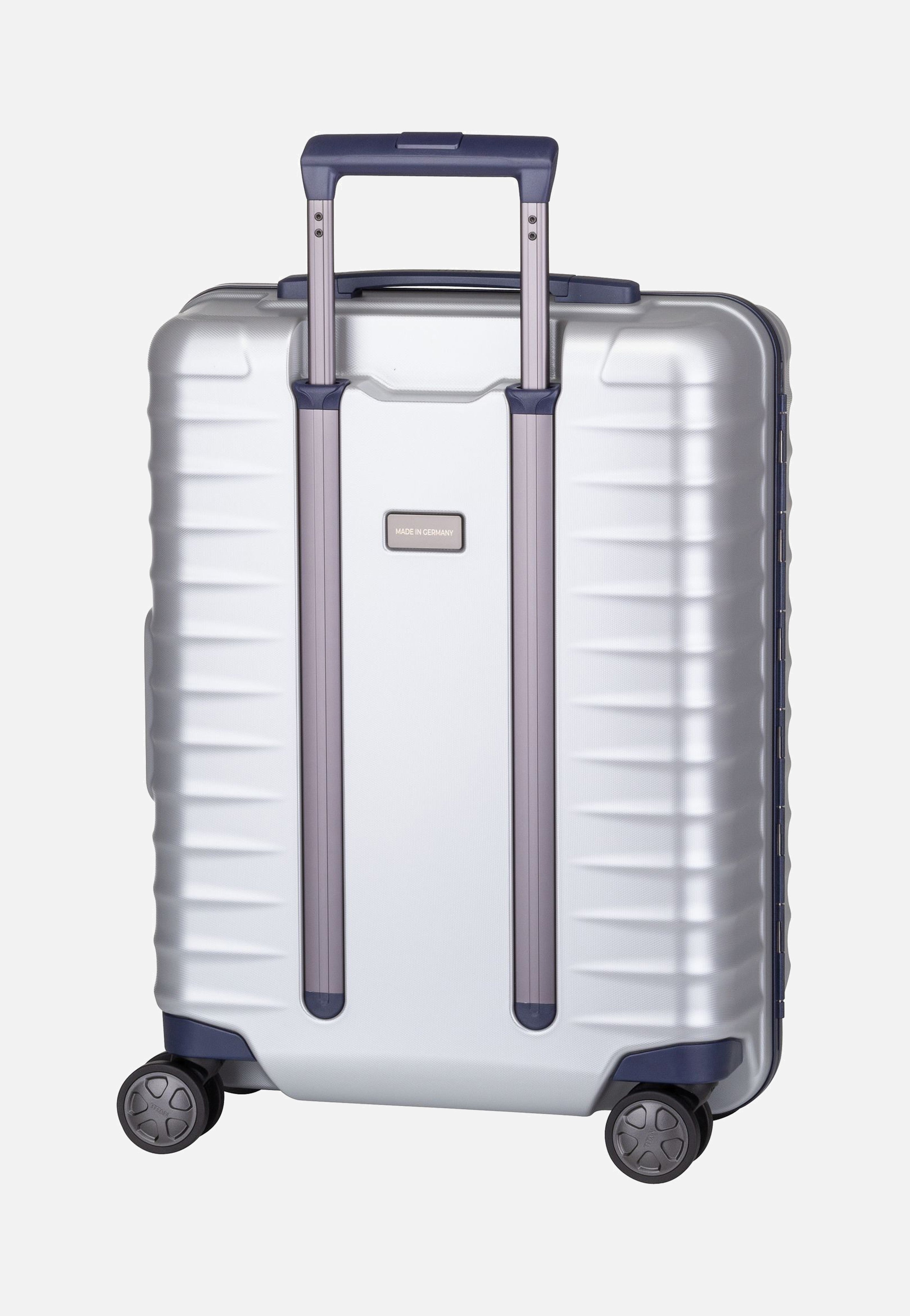 Titan Litron Frame 4w Trolley S Silber Suitcase