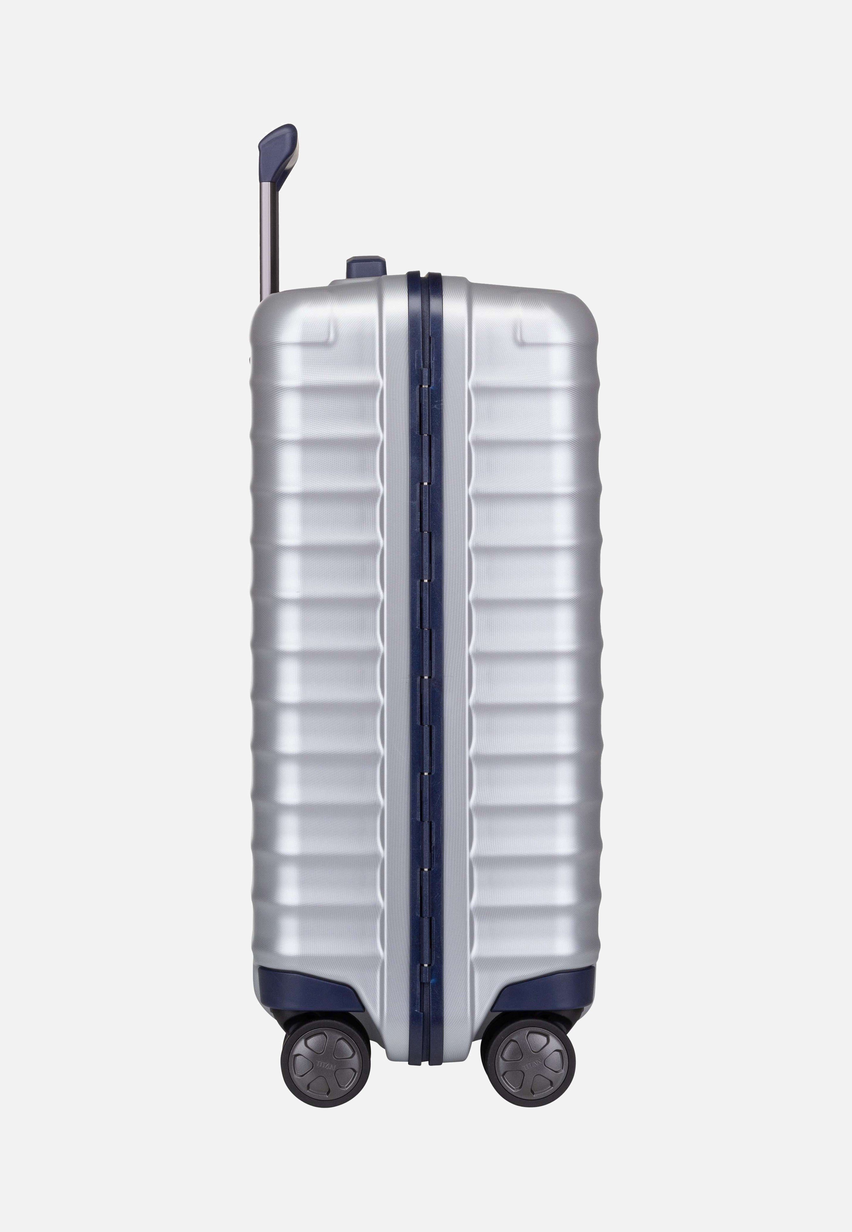 Titan Litron Frame 4w Trolley S Silber Suitcase