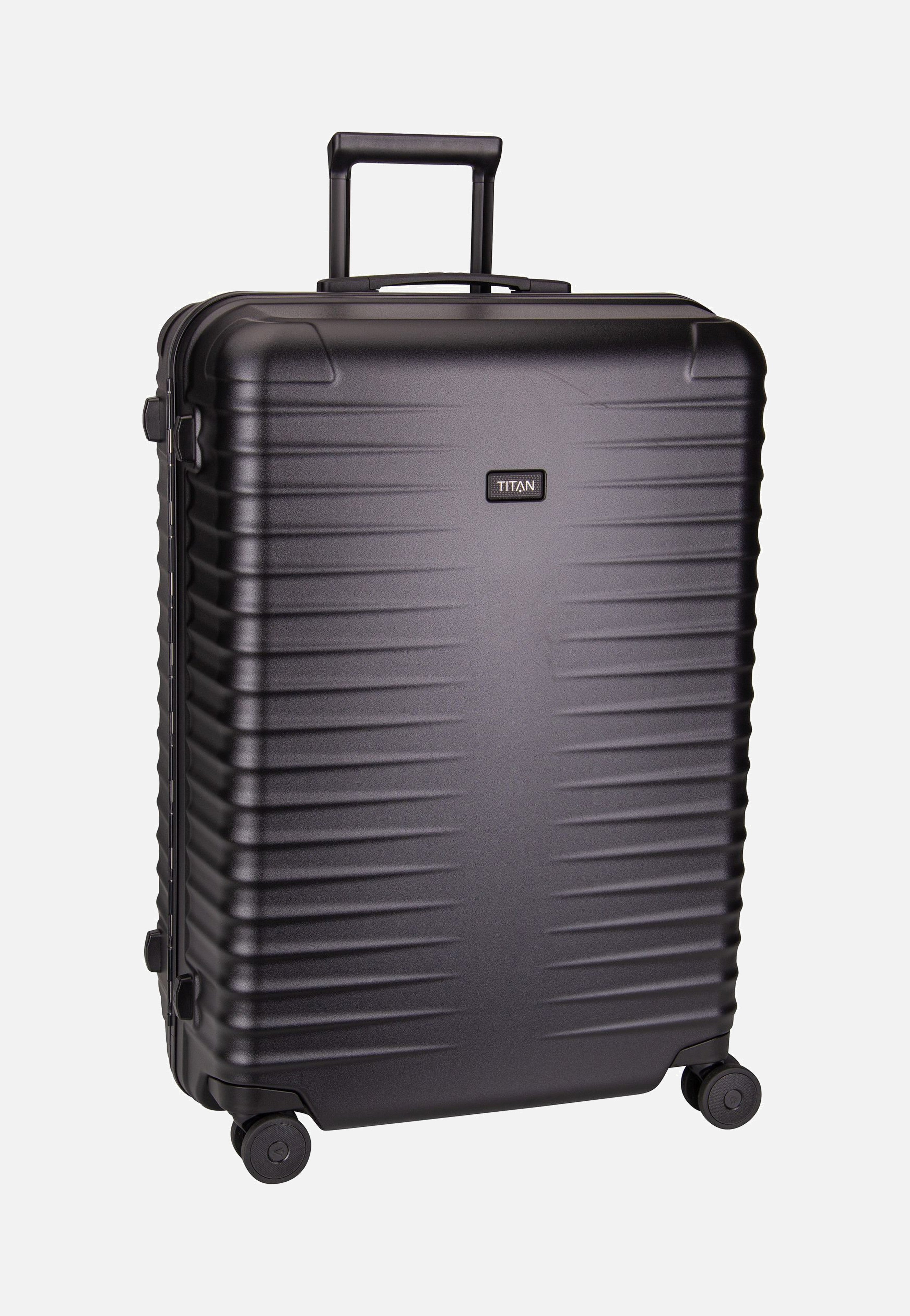 Titan OVERSEAS 4w Trolley L Midnight Blue - Suitcase | Sakoi