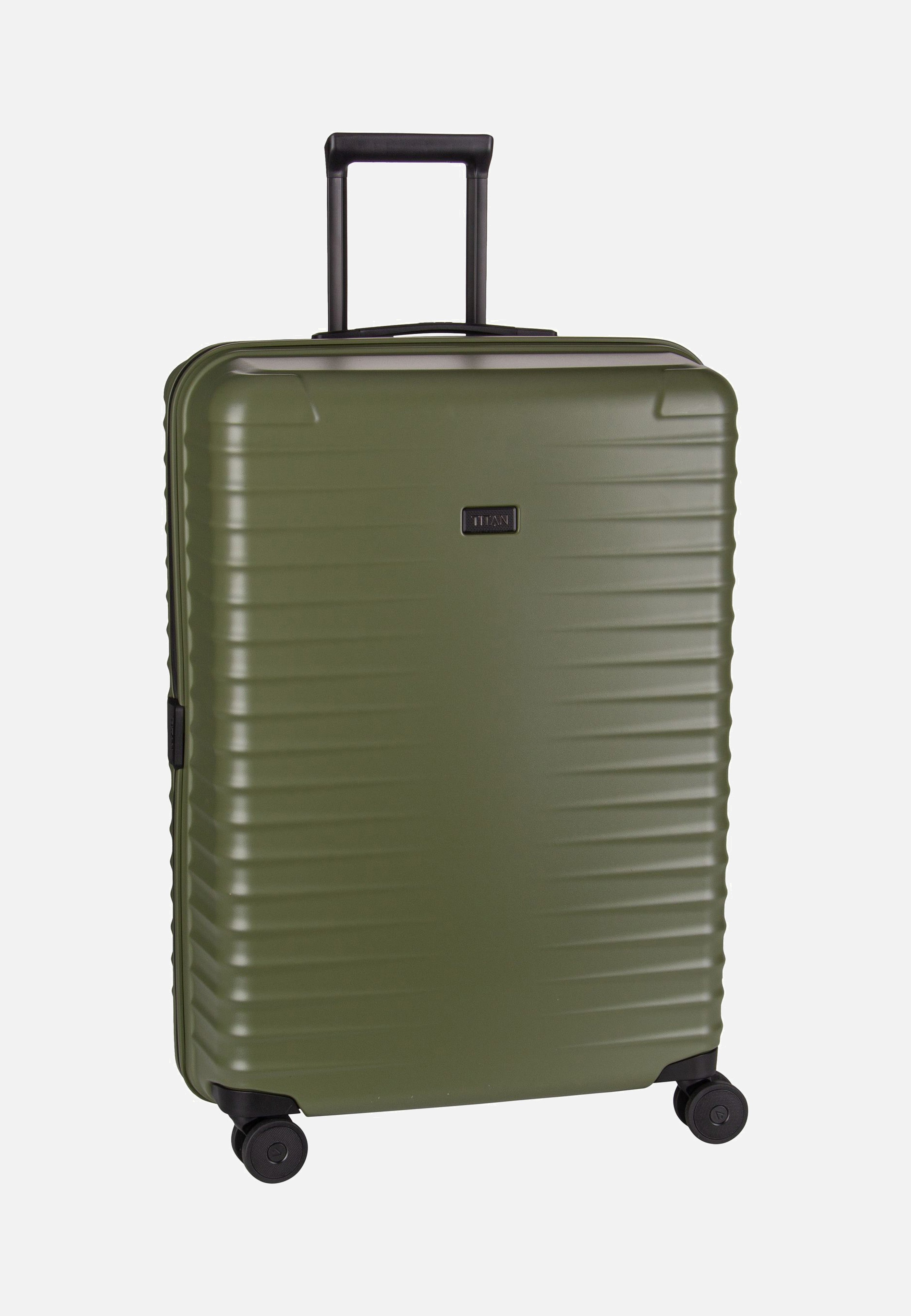 Titan - UPGRADE 4w Trolley L Forest Green - Suitcase | Neutral-Image