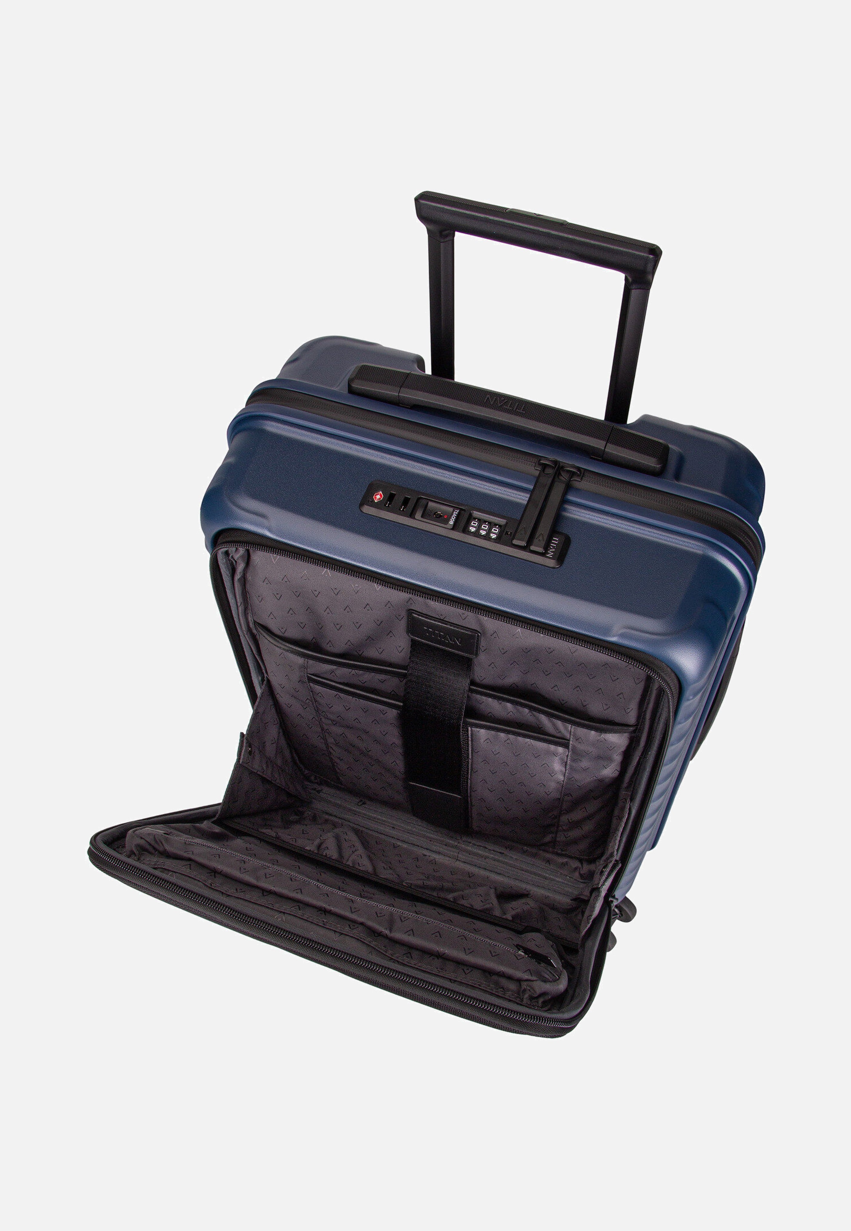 Titan - UPGRADE 4w Trolley S VT Midnight Blue - Suitcase | Neutral-Image
