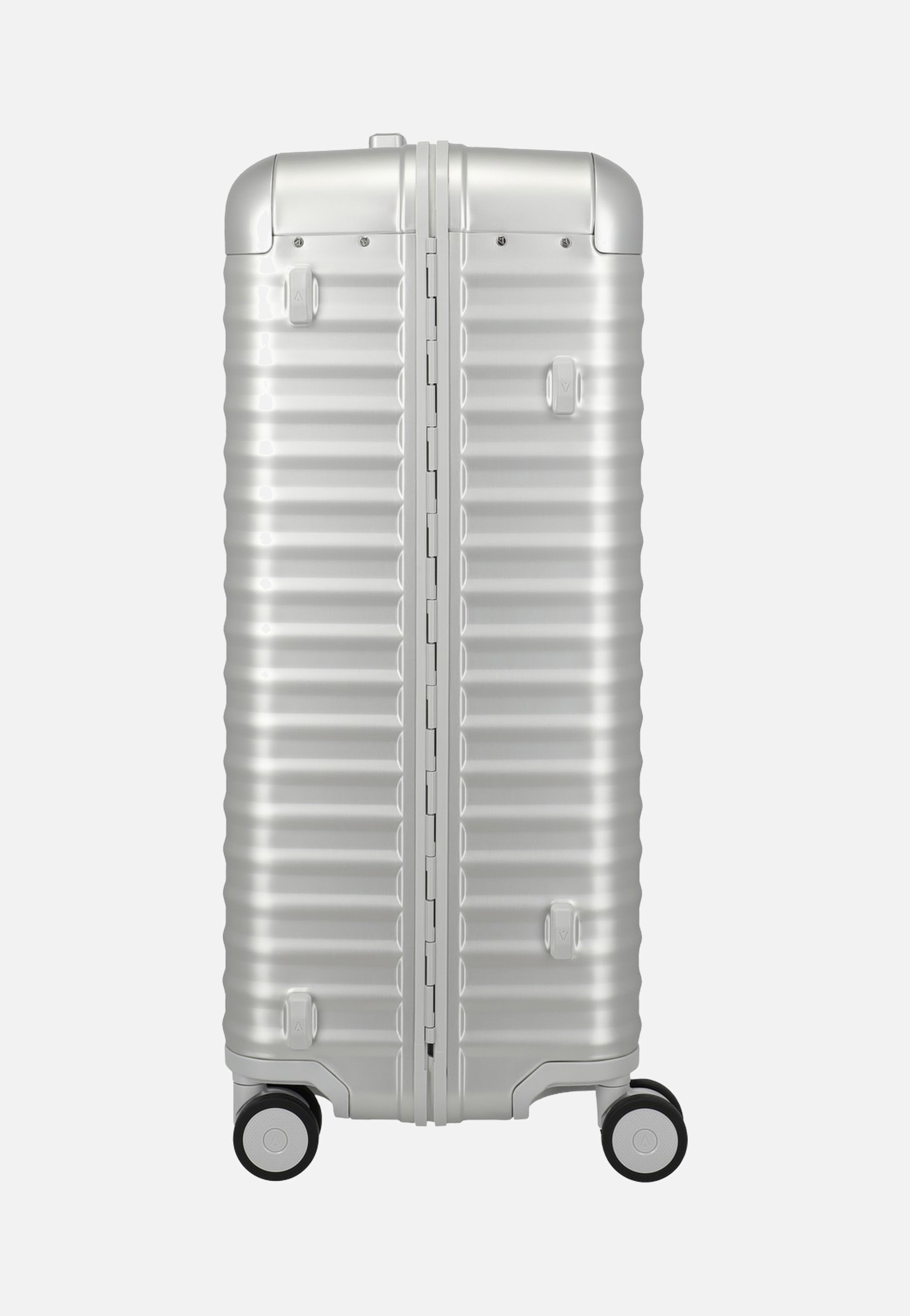 Titan ETERNITY 4w Trolley L Silver Suitcase