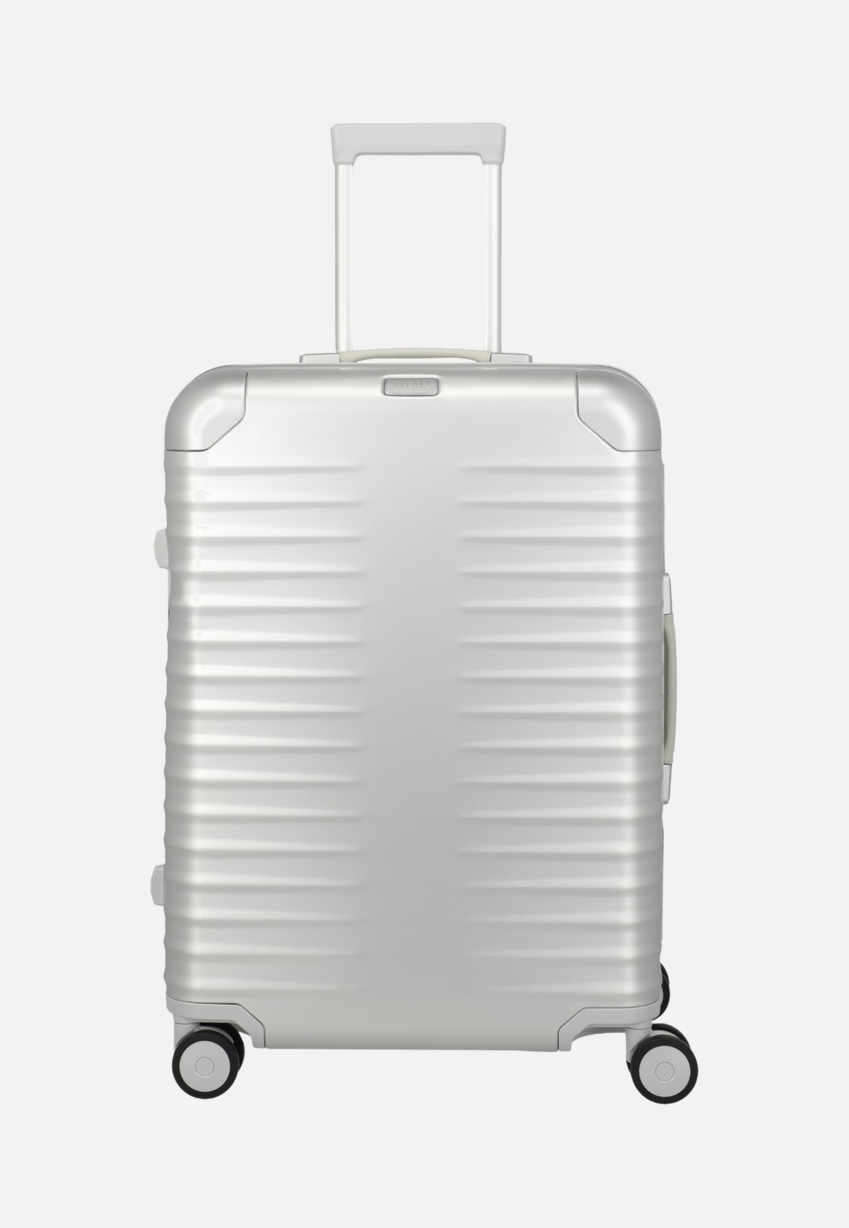 Titan ETERNITY 4w Trolley M+ Silver Suitcase