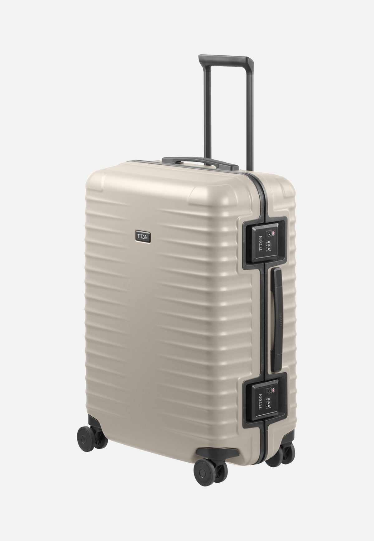 Titan OVERSEAS 4w Trolley M+ Moonstone Grey Maleta