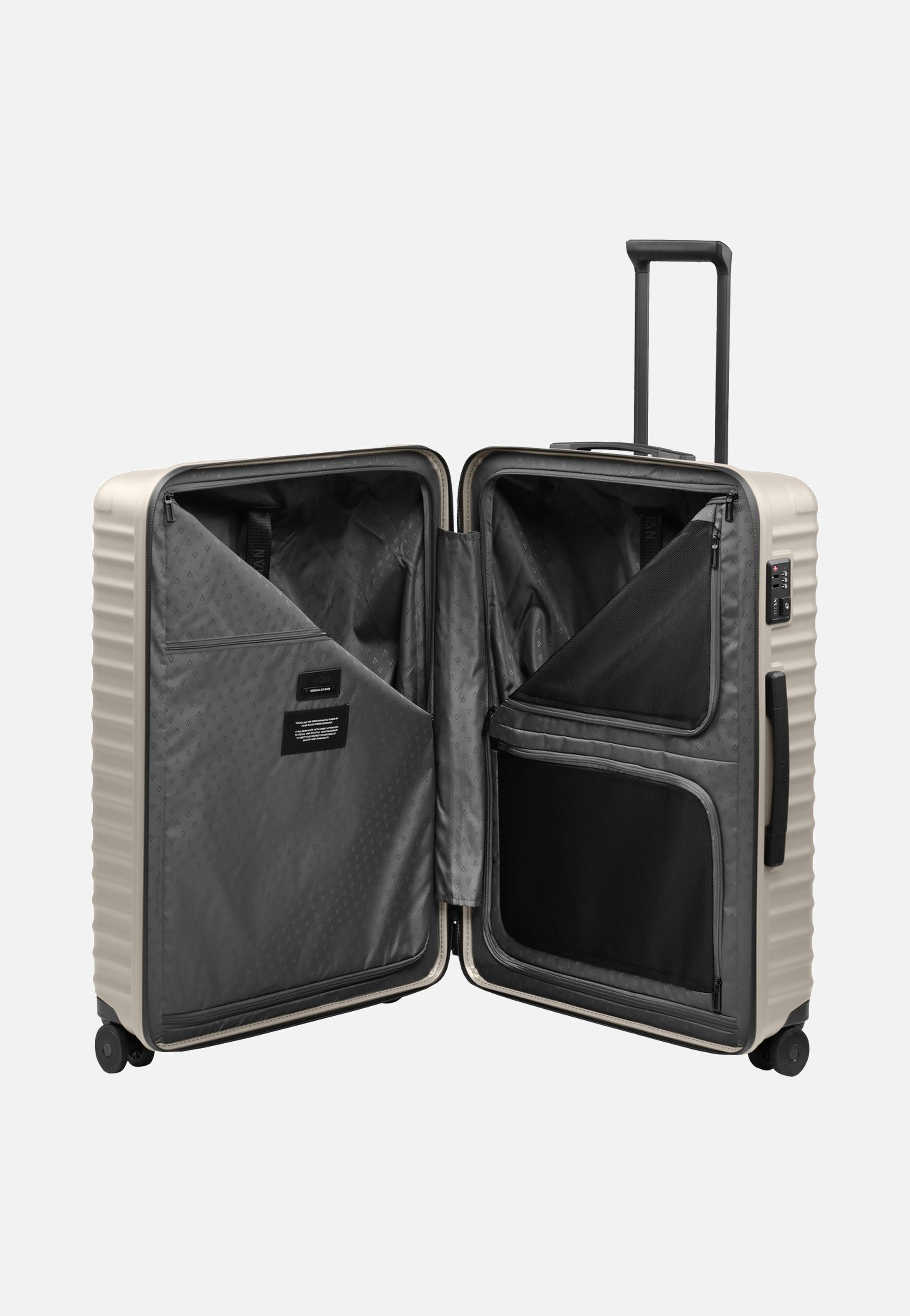 Titan UPGRADE 4w Trolley L Moonstone Grey Suitcase