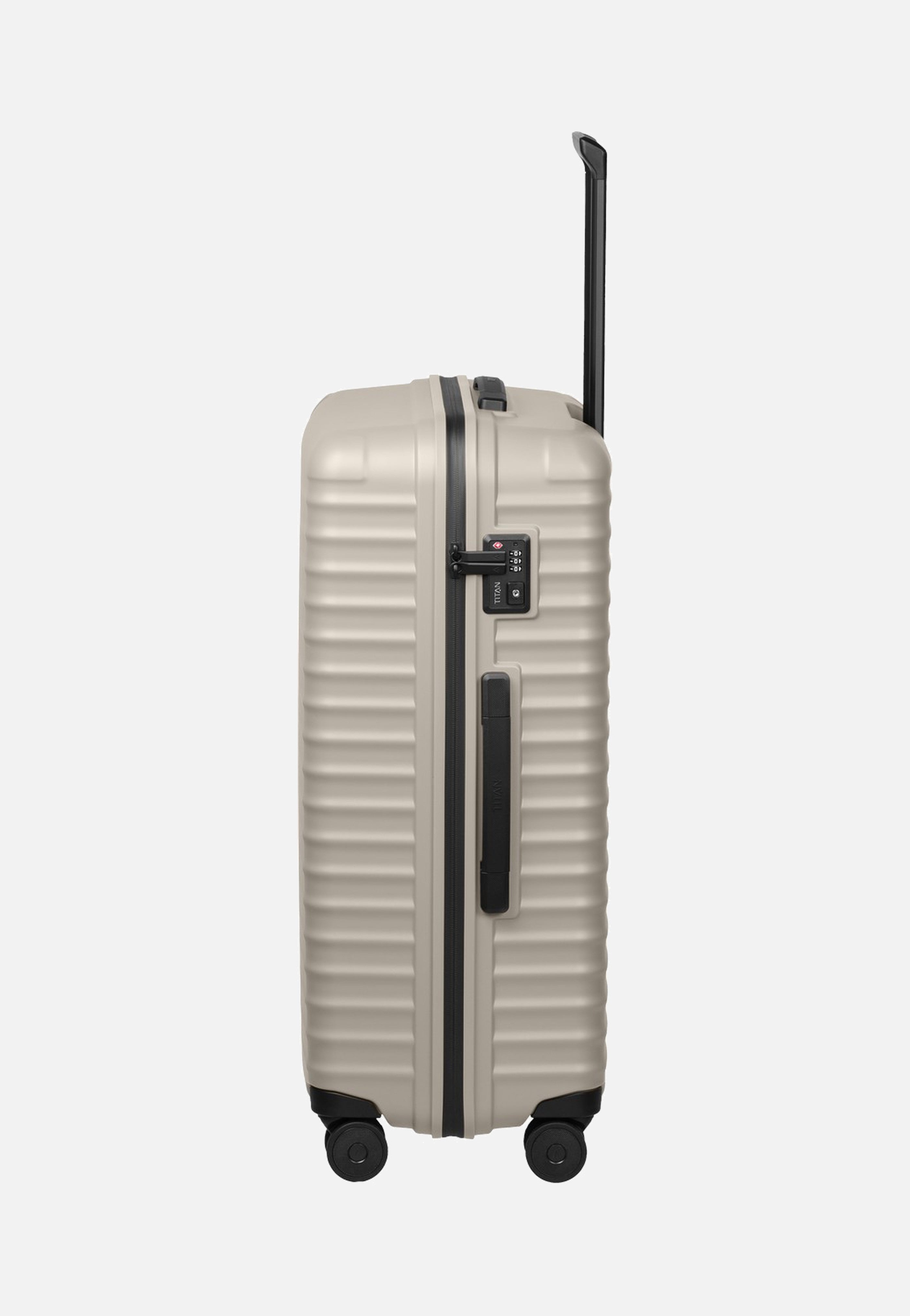 Titan UPGRADE 4w Trolley L Moonstone Grey Suitcase