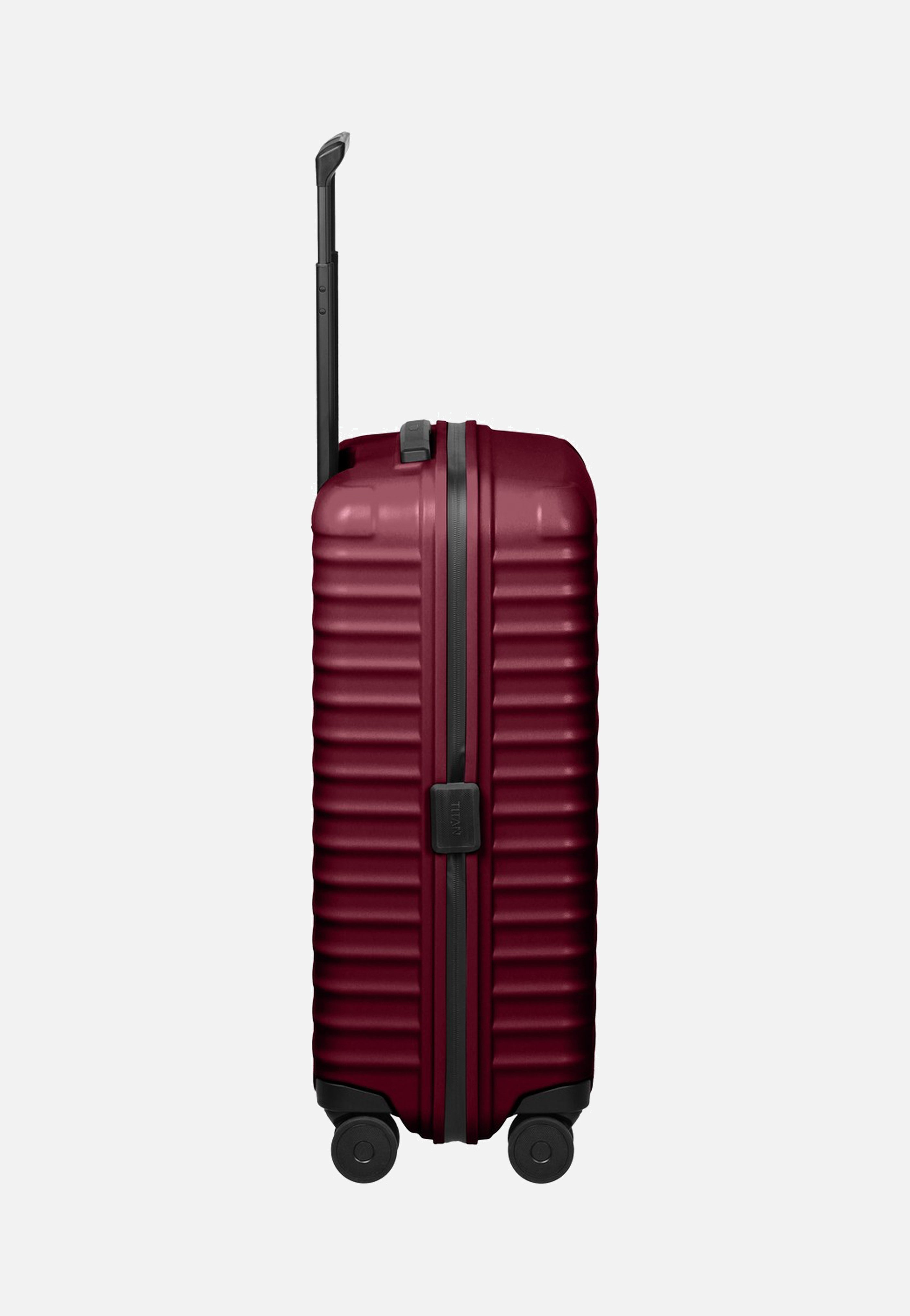 Titan UPGRADE 4w Trolley M Emberwood Red Suitcase