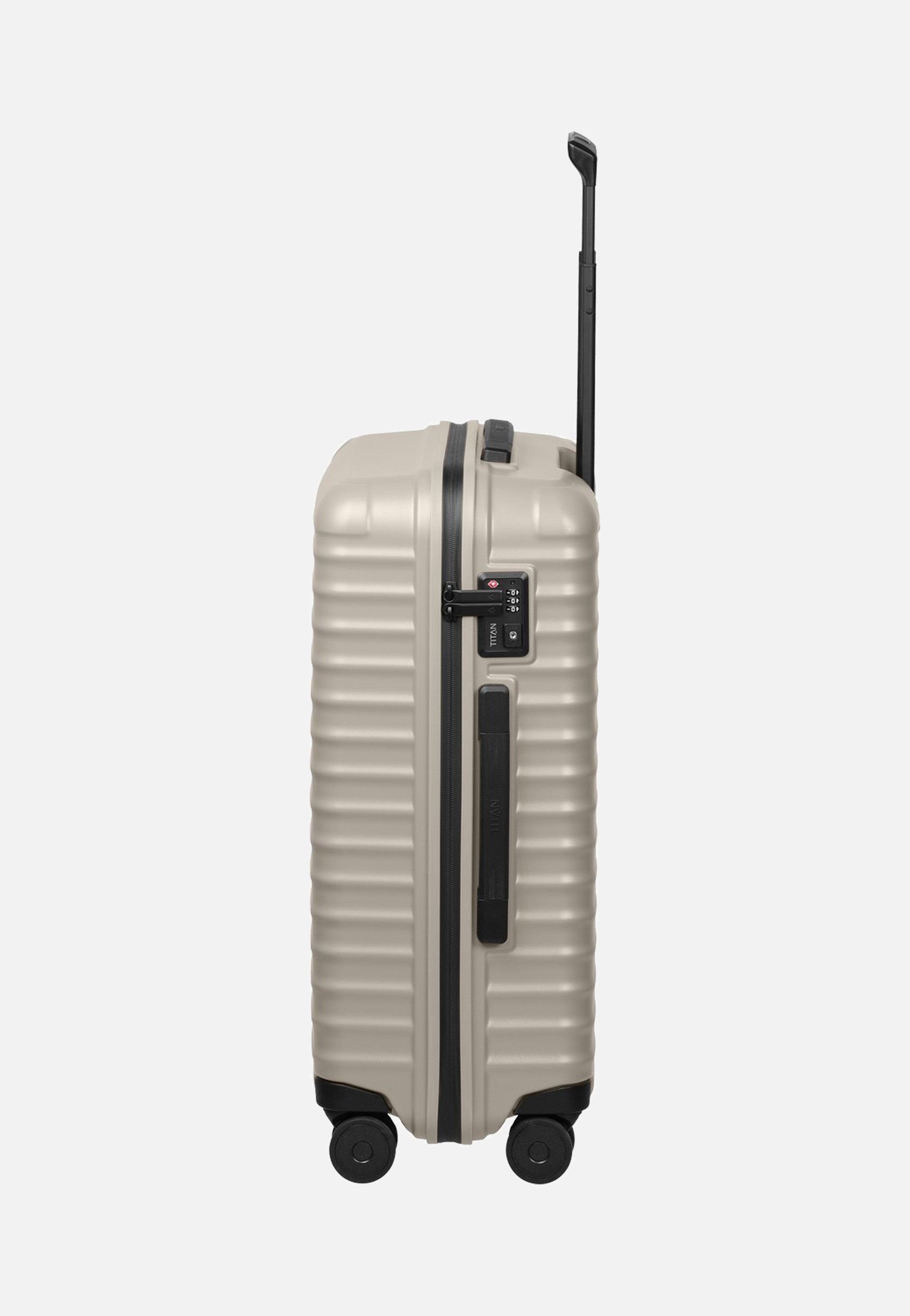 Titan UPGRADE 4w Trolley M Moonstone Grey Suitcase